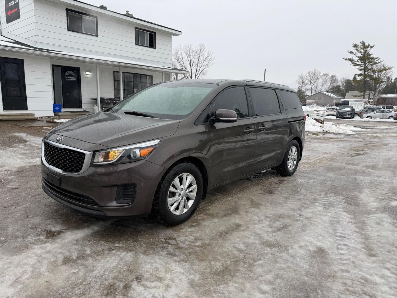<p>Looking for a reliable and spacious family vehicle? Check out this gently used 2017 Kia Sedona LX+ at 613 Rides! This minivan is the perfect blend of practicality and comfort, ready to handle everything from daily commutes to weekend adventures. With its robust 3.3L V6 engine and smooth automatic transmission, youll enjoy a comfortable and confident driving experience. The Sedona LX+ offers ample room for passengers and cargo, making it ideal for families on the go. This particular Sedona boasts a classic brown exterior and a welcoming cream interior. It has 188,249km on the odometer.</p><p>This 2017 Kia Sedona LX+ is more than just a minivan; its a versatile vehicle designed to make life easier. The front-wheel-drive configuration provides enhanced stability and control in various driving conditions, while the automatic transmission ensures a seamless and effortless driving experience. Whether youre carpooling, heading on a road trip, or simply running errands, this Sedona is equipped to handle it all. Visit 613 Rides today to experience the comfort and convenience of this exceptional minivan!</p><p>Here are some of the standout features of this 2017 Kia Sedona LX+:</p><ul><li><strong>Family-Friendly Space:</strong> Generous interior with ample seating and cargo room for all your needs.</li><li><strong>Smooth Ride:</strong> Enjoy a comfortable and composed drive thanks to the automatic transmission.</li><li><strong>Fuel-Efficient Engine:</strong> The 3.3L V6 engine strikes a great balance between power and fuel efficiency.</li><li><strong>Stylish Interior:</strong> The cream interior creates a warm and inviting atmosphere.</li><li><strong>Reliable Performance:</strong> Kias reputation for dependability ensures this Sedona is built to last.</li></ul><p><strong><em>Powered by AutoIntelligence&trade;</em></strong> Vehicle information has been generated using artificial intelligence and is provided for informational purposes only. While efforts are made to ensure accuracy, please confirm all details directly with the dealer.</p>
