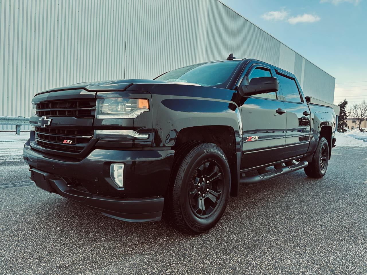 2018 Chevrolet Silverado 1500 4WD Crew Cab LTZ -Z 71 Triple Black Photo