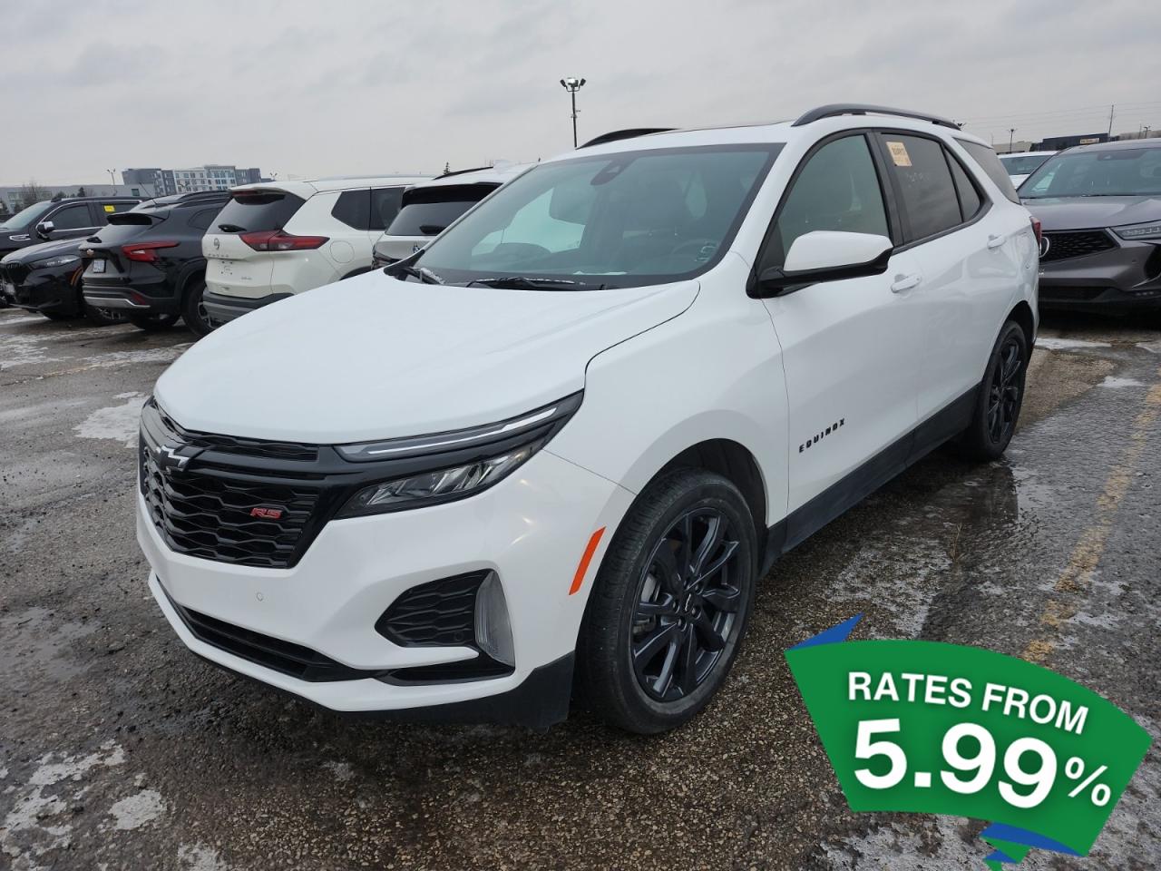 <p>Discover the 2024 Chevrolet Equinox RS: Where Style Meets Performance in a Compact SUV, Perfect for Canadian Roads and Adventurous Lifestyles</p><p>Experience the thrill of driving the 2024 Chevrolet Equinox RS, a compact sport utility vehicle that seamlessly combines style, performance, and practicality. Designed for the discerning driver, the Equinox RS offers a dynamic driving experience with its 1.5L 4-cylinder engine and 6-speed automatic transmission, ensuring smooth and responsive handling on any terrain. The all-wheel-drive system provides enhanced traction and stability, making it an ideal choice for navigating Canada's diverse landscapes and weather conditions. </p><p>The Equinox RS stands out with its sleek white exterior, exuding a modern and sophisticated aura. Inside, drivers will appreciate the thoughtful design and intuitive features that cater to a seamless driving experience. The advanced traction control system enhances safety, providing peace of mind on icy or wet roads. </p><p>Whether you're commuting through bustling city streets or embarking on a weekend getaway, the 2024 Chevrolet Equinox RS delivers versatility and comfort, making every journey enjoyable. Embrace the perfect blend of functionality and flair with this exceptional compact SUV, tailored for those who demand more from their drive.</p><p></p>&zwnj;