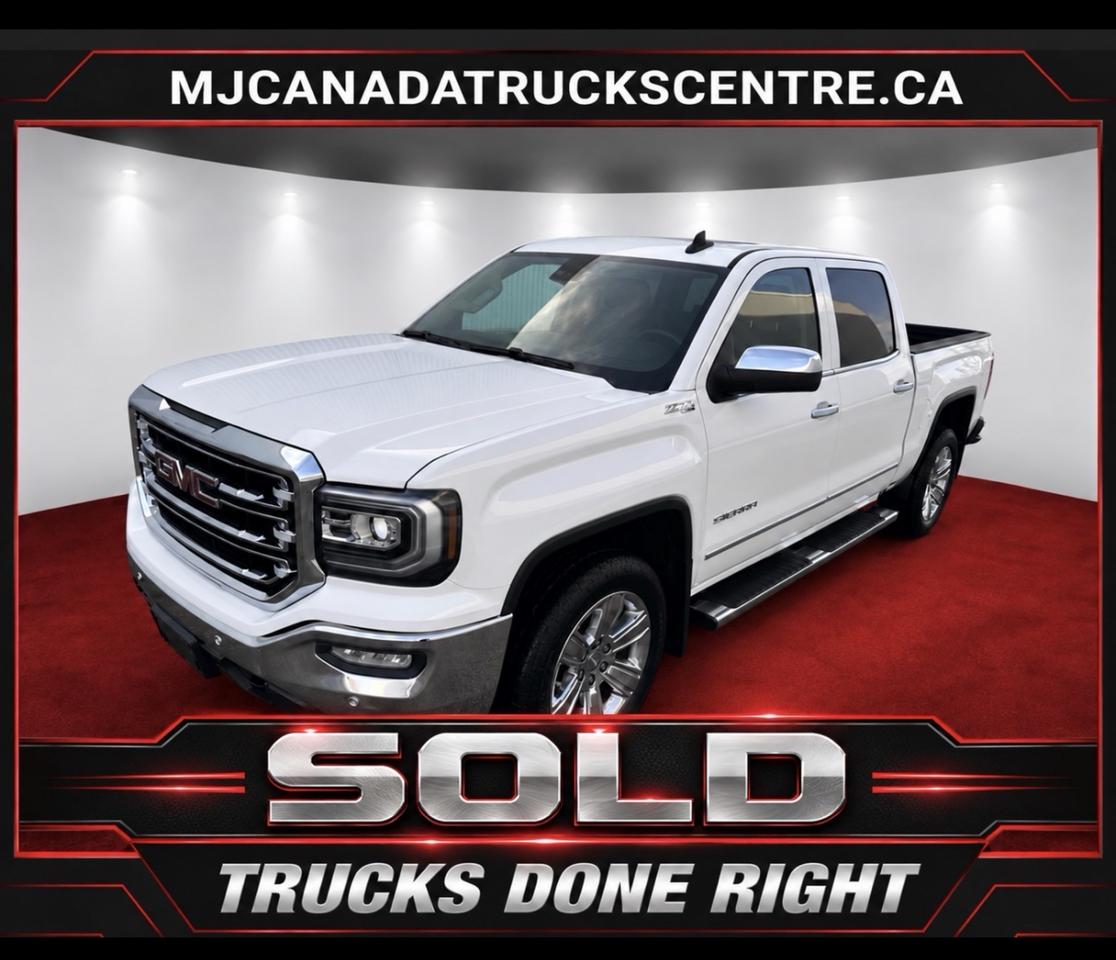 Chrystal Metallic White 2016 GMC Sierra 1500 Pickup Truck Four-Wheel Drive Automatic