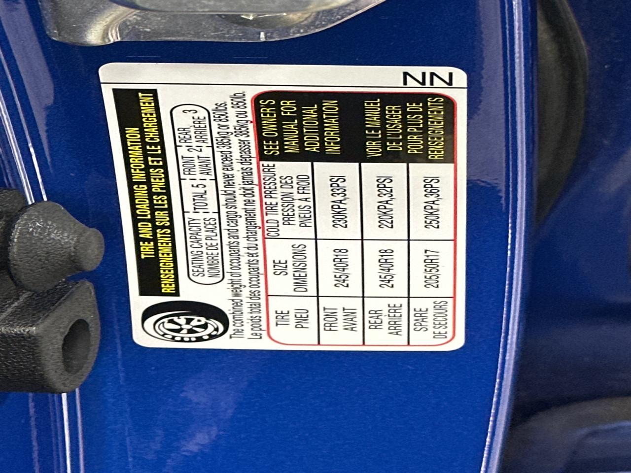 2023 Subaru WRX Sport (M6) 4dr All-Wheel Drive Sedan Photo