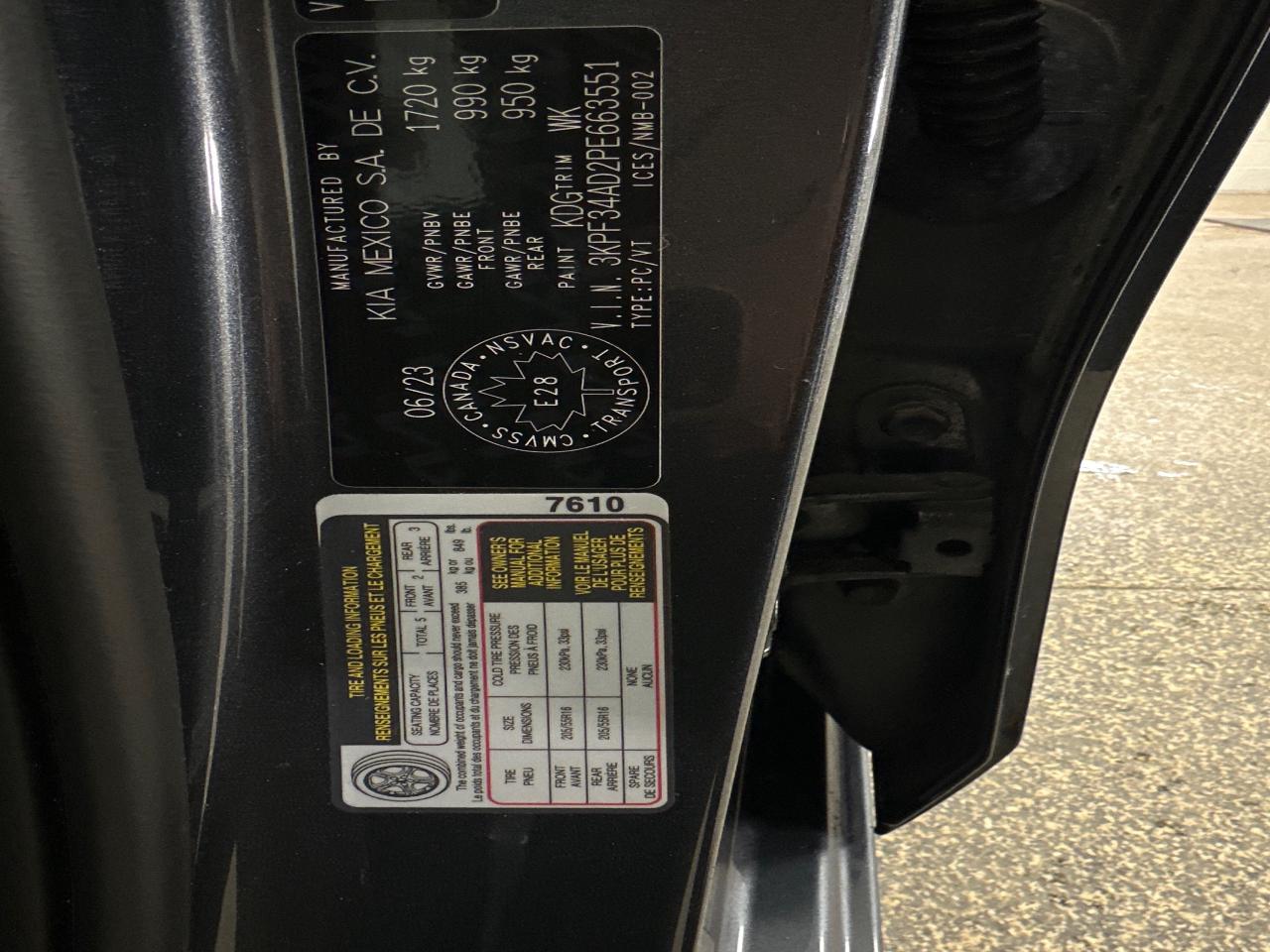 2023 Kia Forte EX 4dr Sedan Photo