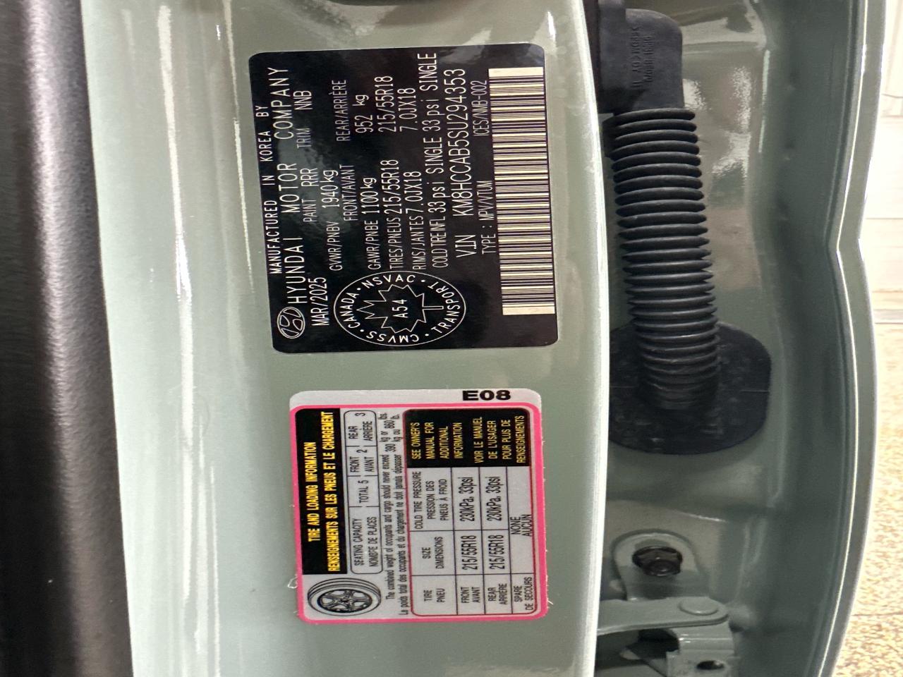 2025 Hyundai KONA 2.0L Preferred w/Trend Package 4dr All-Wheel Drive Photo