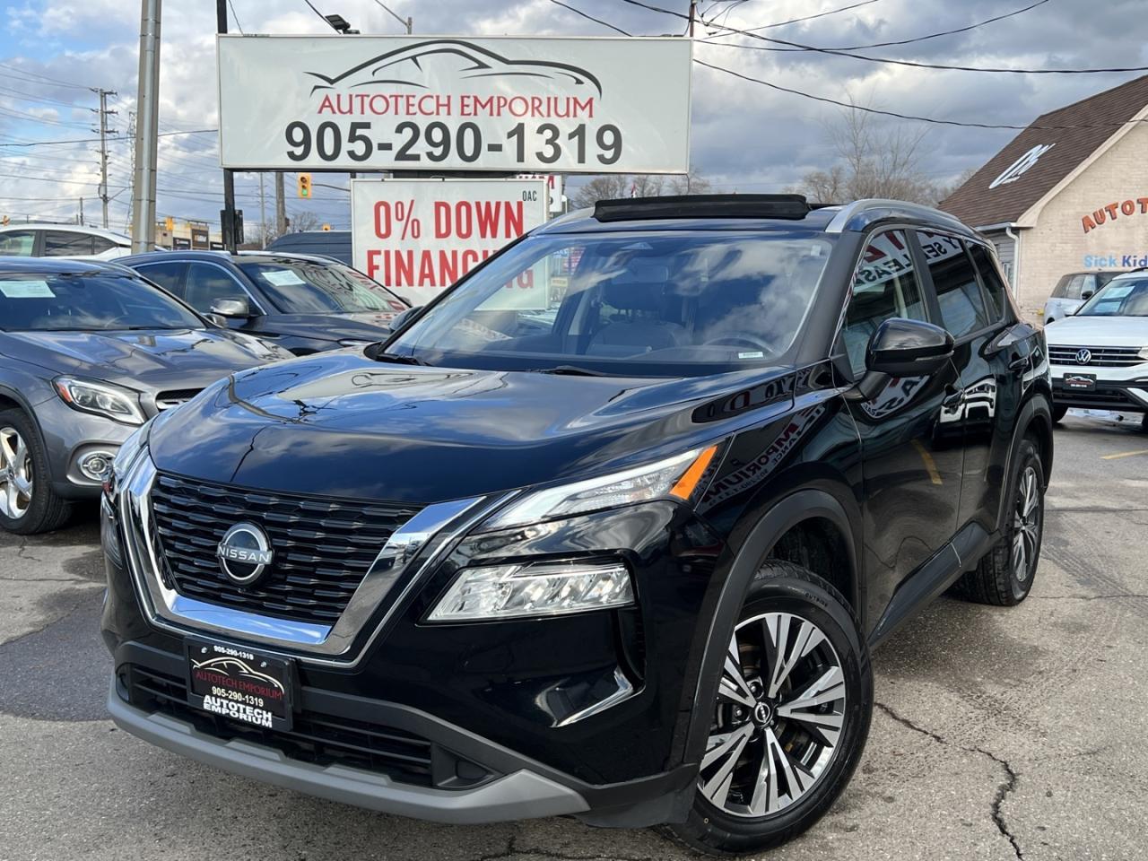 2023 Nissan Rogue SV MOONROOF AWD   Pro Pilot   Htd Steering   Remot Photo0