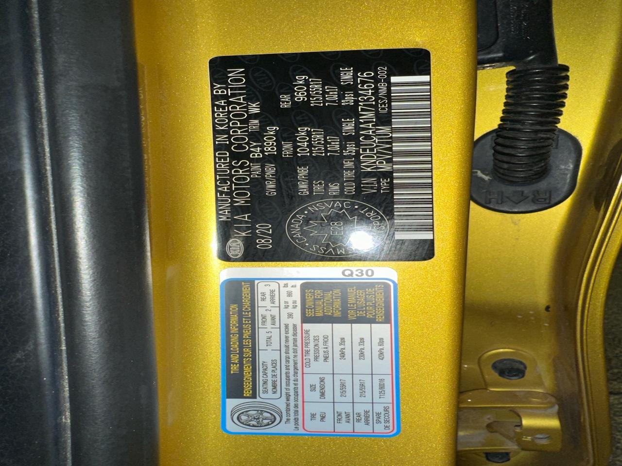 2021 Kia Seltos EX 4dr All-Wheel Drive Photo