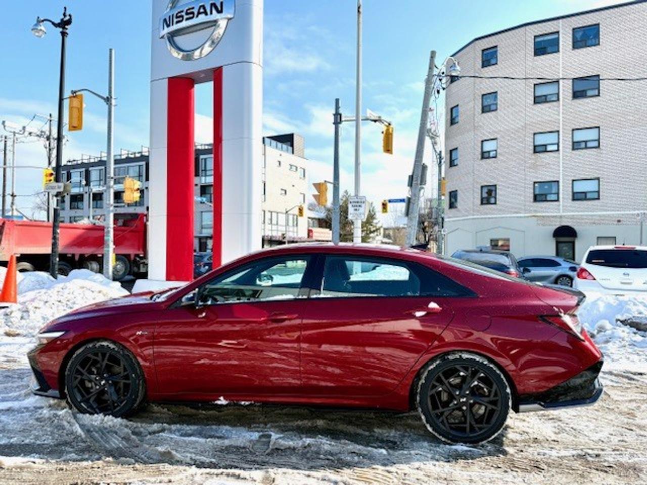 2024 Hyundai Elantra N Line Ultimate, LEATHER, NAVI, NEW TIRES + WINTER Photo