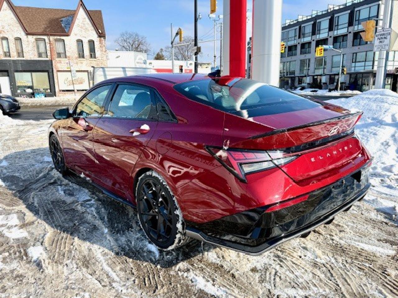 2024 Hyundai Elantra N Line Ultimate, LEATHER, NAVI, NEW TIRES + WINTER Photo