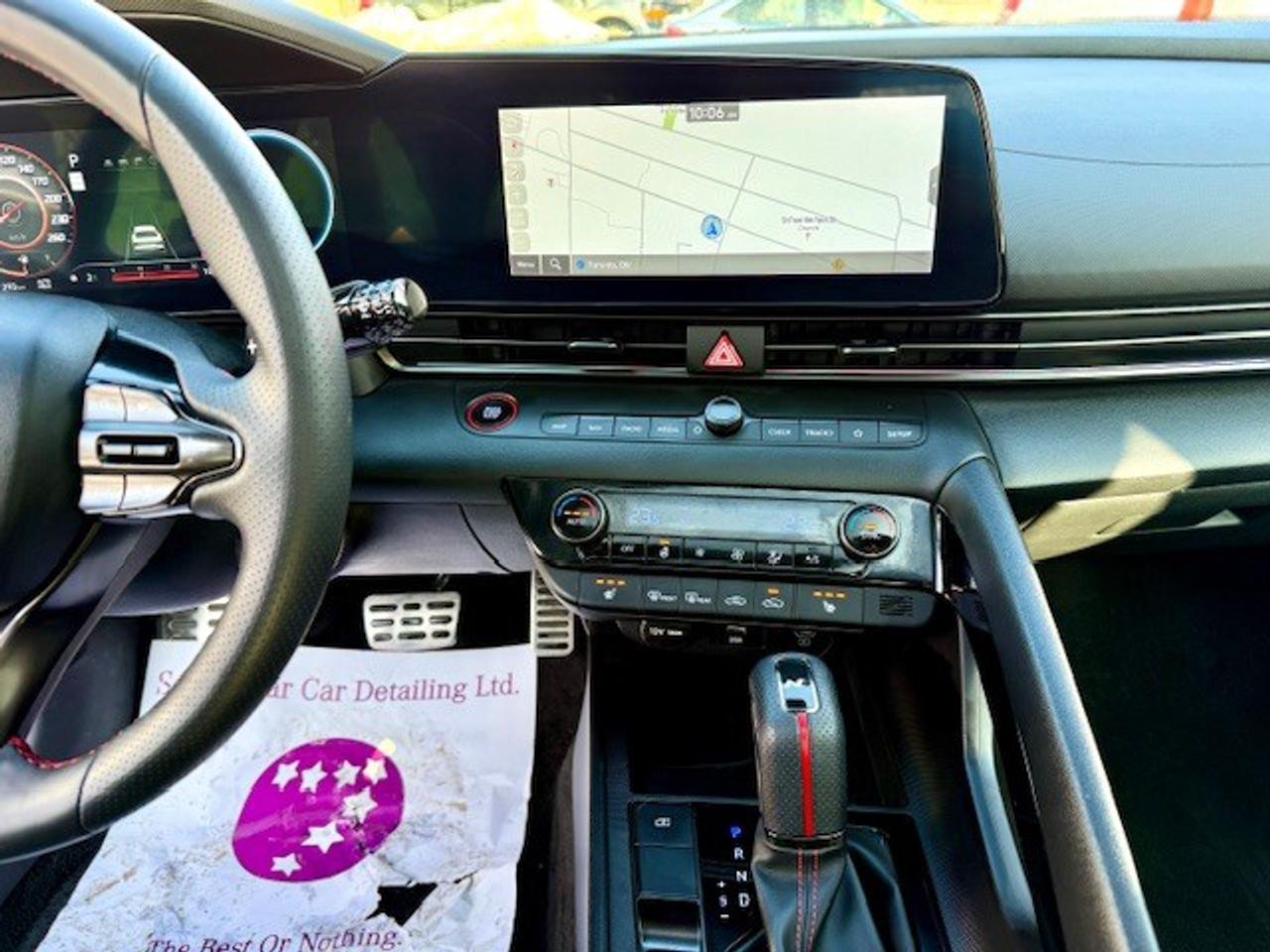 2024 Hyundai Elantra N Line Ultimate, LEATHER, NAVI, NEW TIRES + WINTER Photo