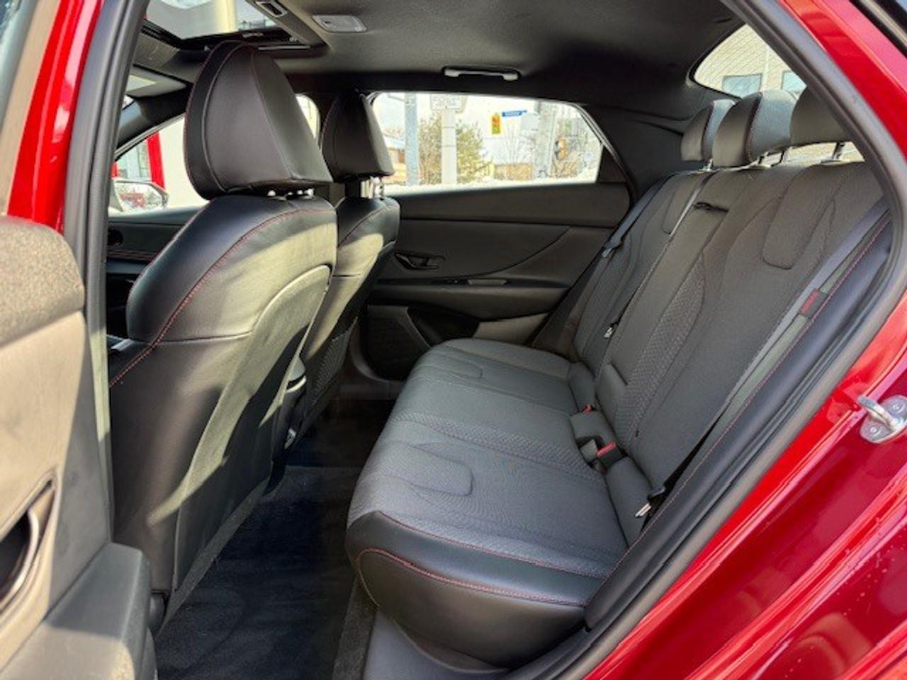 2024 Hyundai Elantra N Line Ultimate, LEATHER, NAVI, NEW TIRES + WINTER Photo