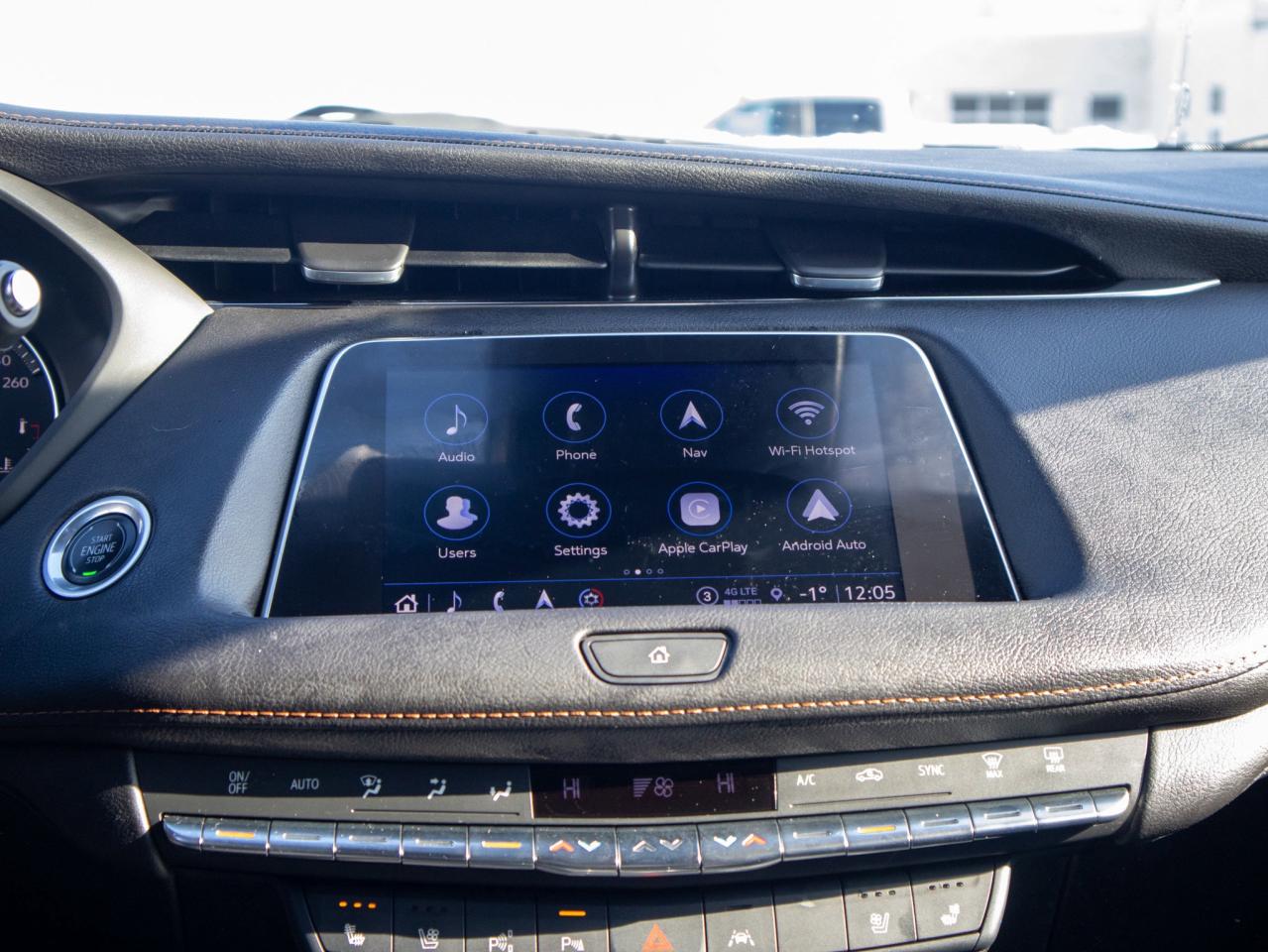 2022 Cadillac XT4 AWD Sport- AWD   Premium Sport Interior Photo