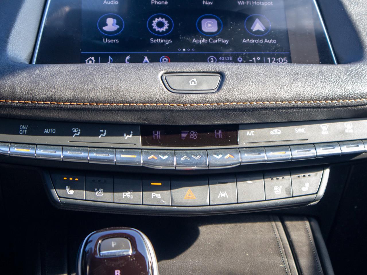 2022 Cadillac XT4 AWD Sport- AWD   Premium Sport Interior Photo