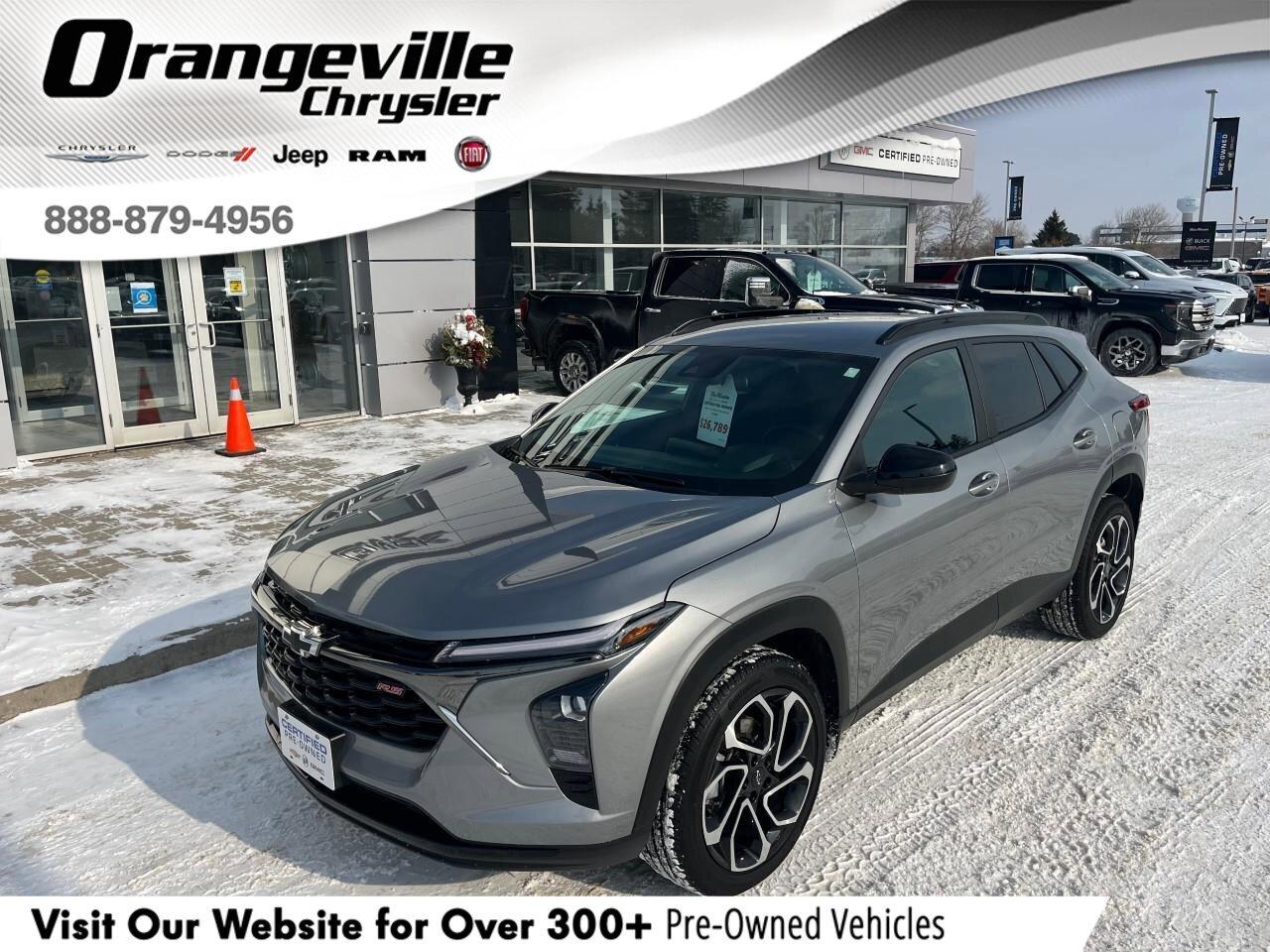 2025 Chevrolet Trax 2RS2RS, ECOTEC 1.2L, ALLOYS, FWD, CLOTH, CERTIFIED Photo0
