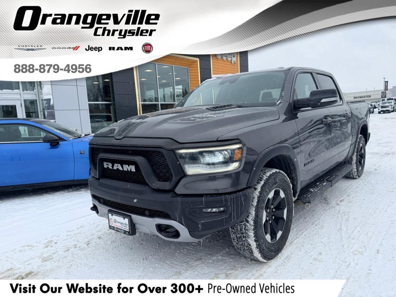 2022 RAM 1500 RebelREBEL, 5.7L HEMI V8, 4X4, CREW, ALLOYS, 1-OWN Photo