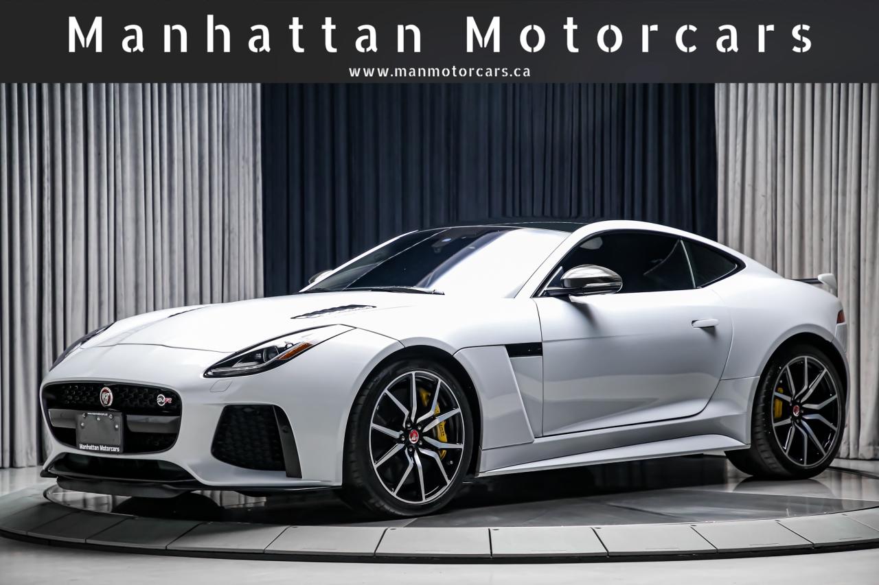 2017 Jaguar F-Type SVR AWD V8 SC 575HP CARBONCERAMIC NOACCIDNT 1OWNER Photo0