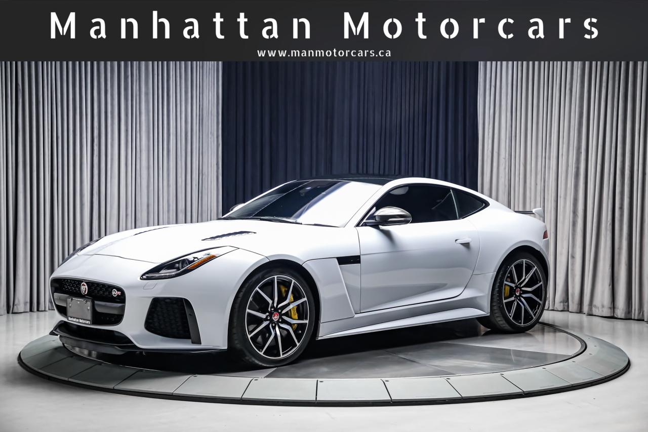 2017 Jaguar F-Type SVR AWD V8 SC 575HP CARBONCERAMIC NOACCIDNT 1OWNER Photo