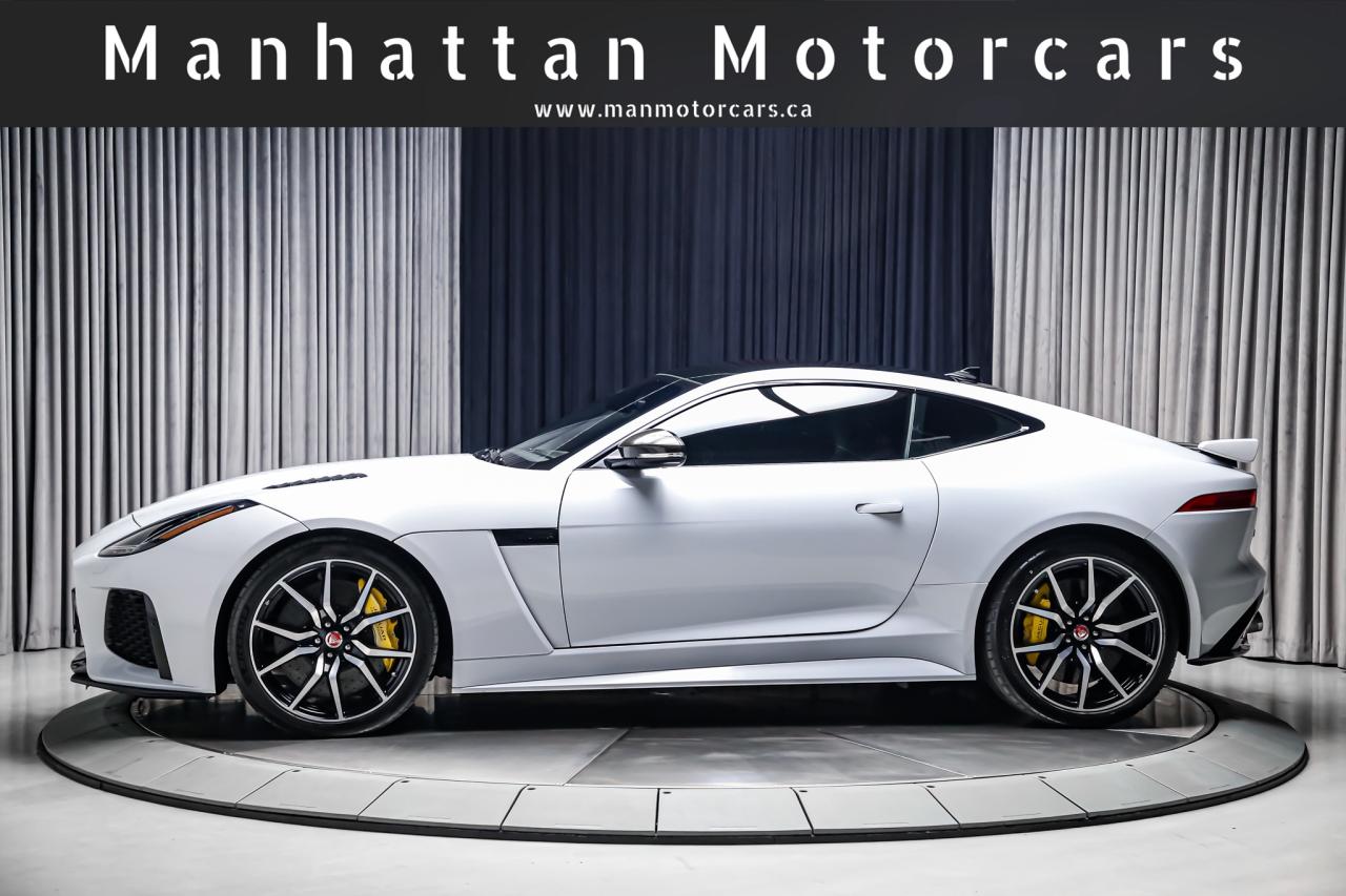2017 Jaguar F-Type SVR AWD V8 SC 575HP CARBONCERAMIC NOACCIDNT 1OWNER Photo2