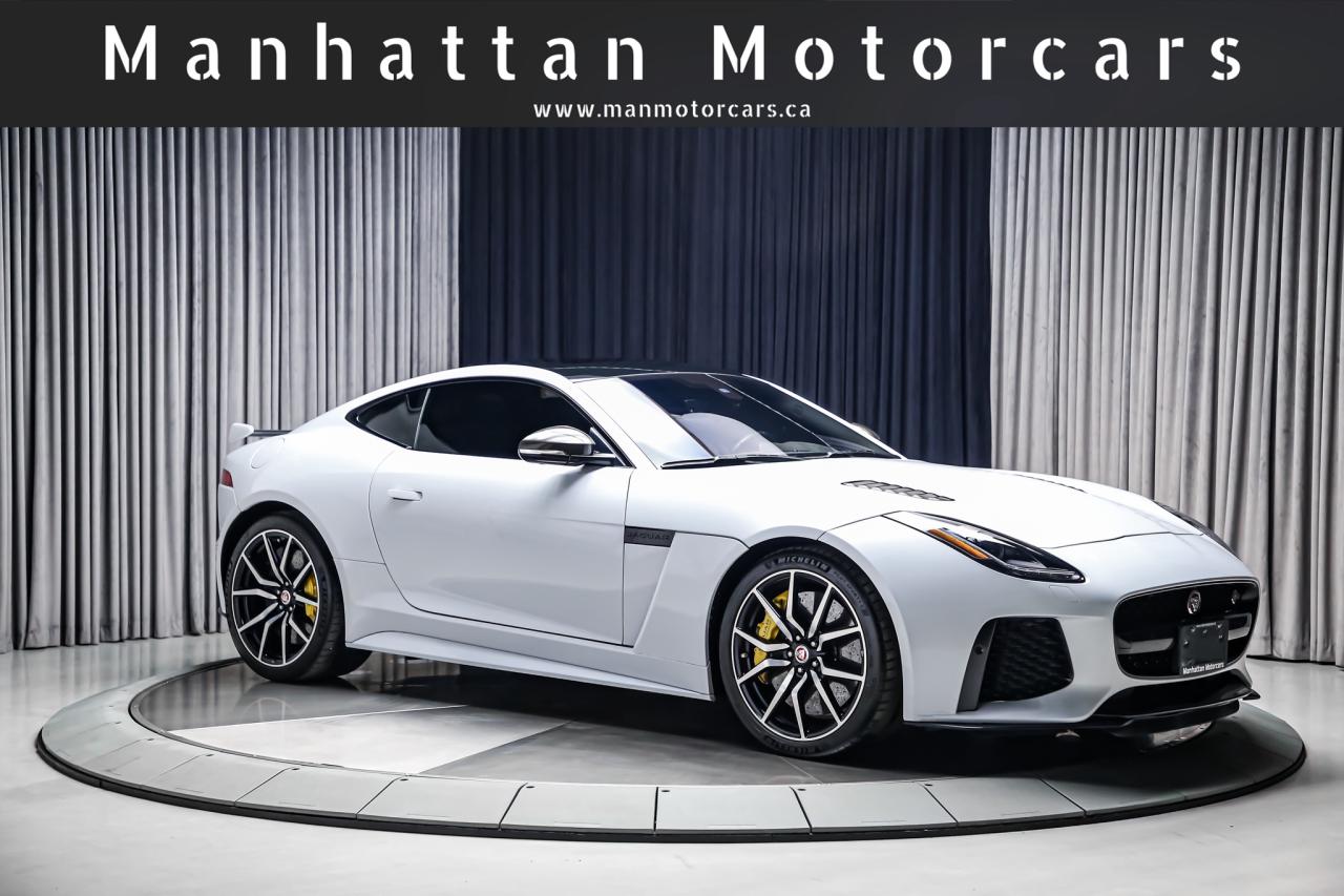 2017 Jaguar F-Type SVR AWD V8 SC 575HP CARBONCERAMIC NOACCIDNT 1OWNER Photo