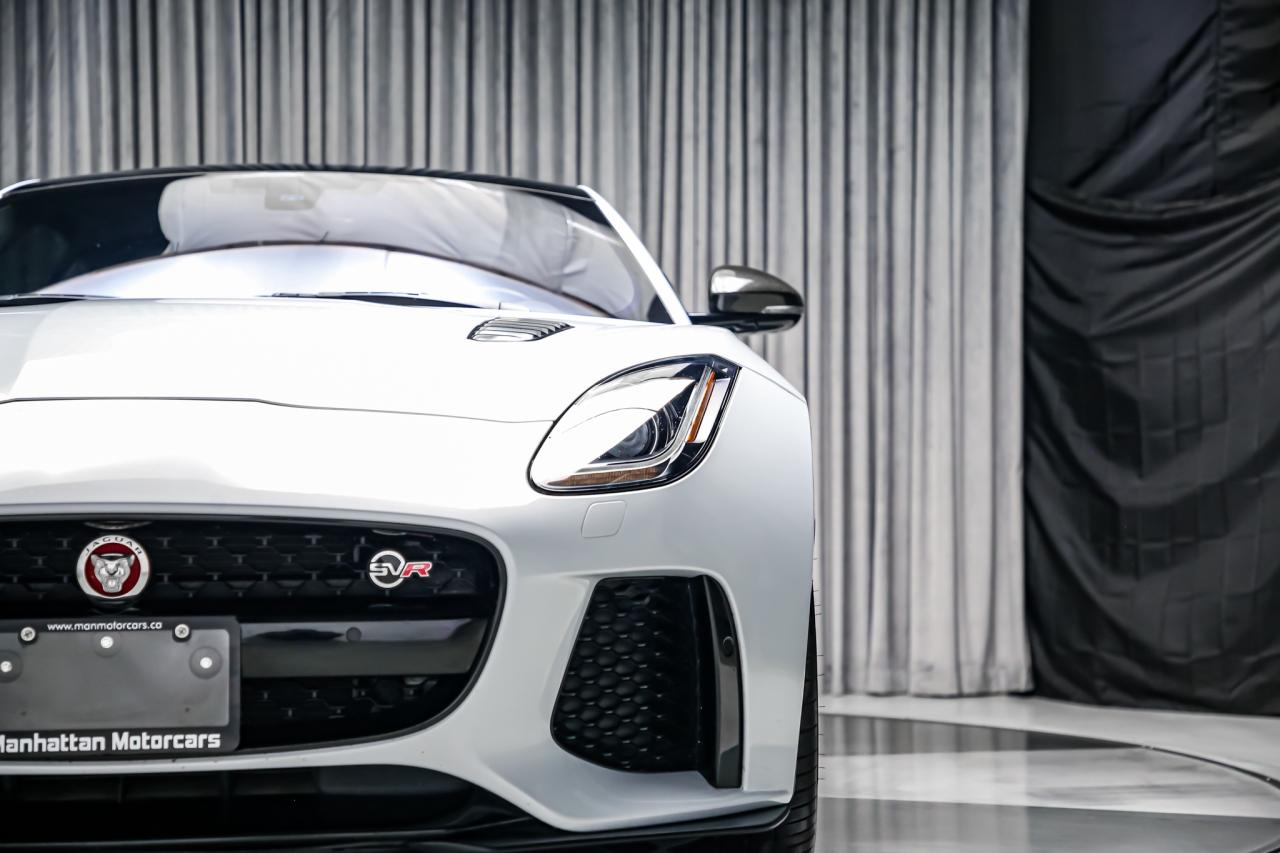 2017 Jaguar F-Type SVR AWD V8 SC 575HP CARBONCERAMIC NOACCIDNT 1OWNER Photo
