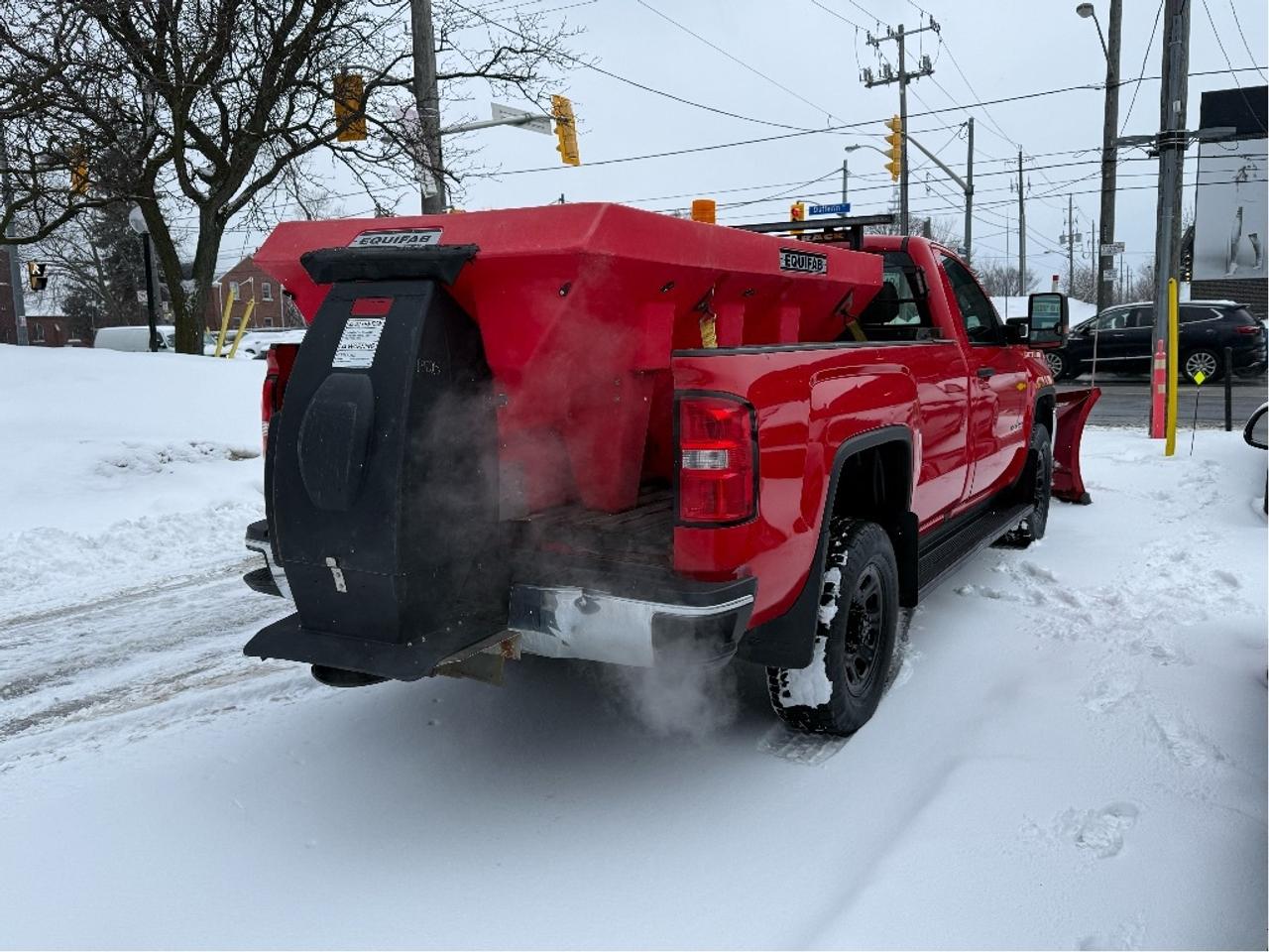 2016 GMC Sierra 3500HD SnowPlow V-Blade Salter LongBed ExcellentCondition Photo2