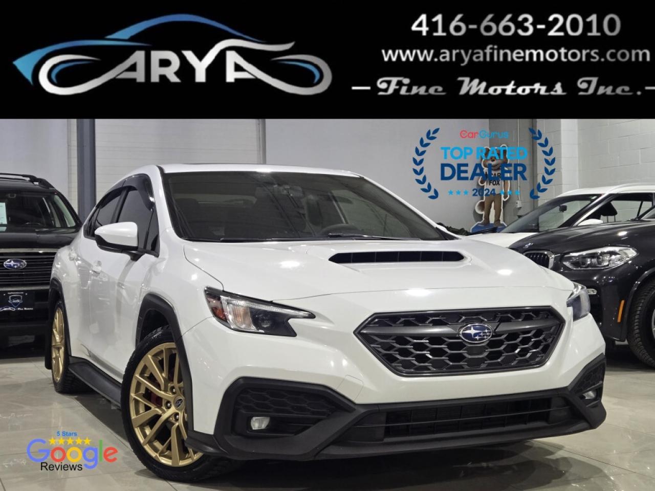 2022 Subaru WRX 6SPD MANUAL SPORT PKG PUSH START APPLE CARPLAY BLI Photo0