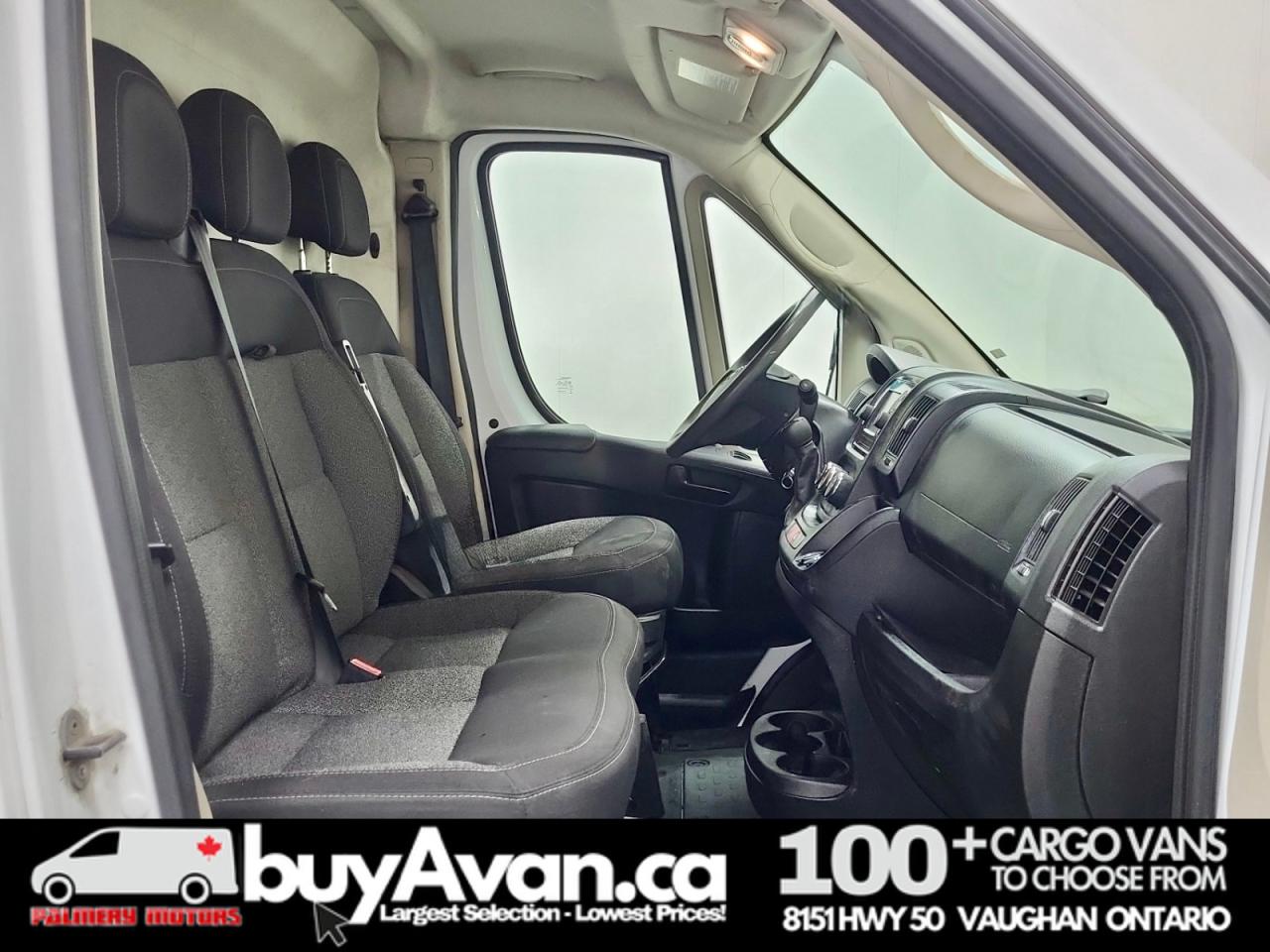 2019 RAM ProMaster Cargo Van Promaster 3500 High Roof 159WB + Racks Divider Photo4