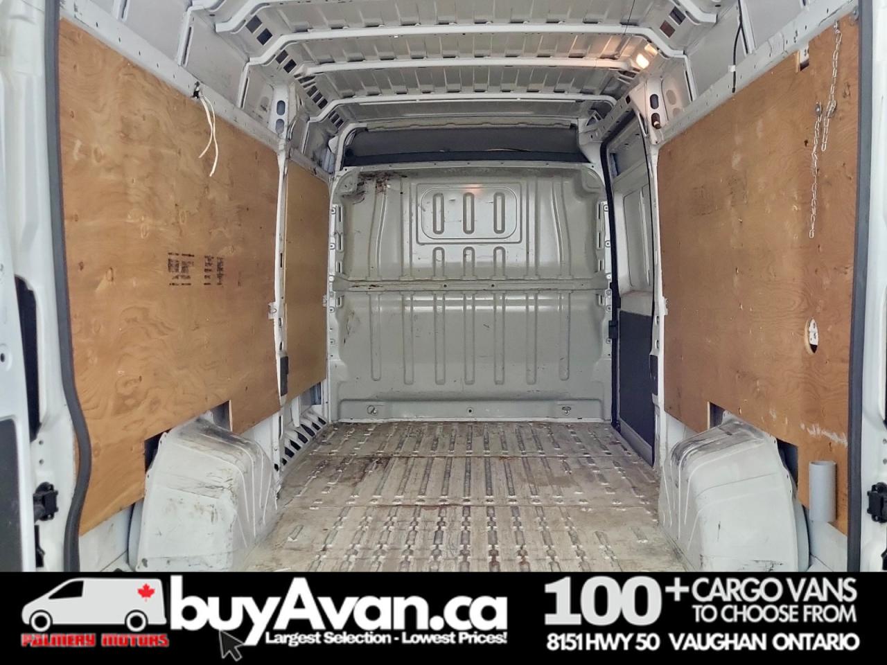 2019 RAM ProMaster Cargo Van Promaster 3500 High Roof 159WB + Racks Divider Photo2
