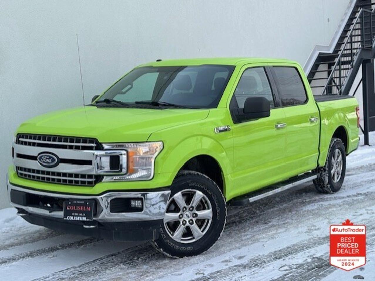 2018 Ford F-150 XLT 4WD-CREW CAB-5.5' Box-CAMERA-TONNEAU-CERTIFIED Photo0