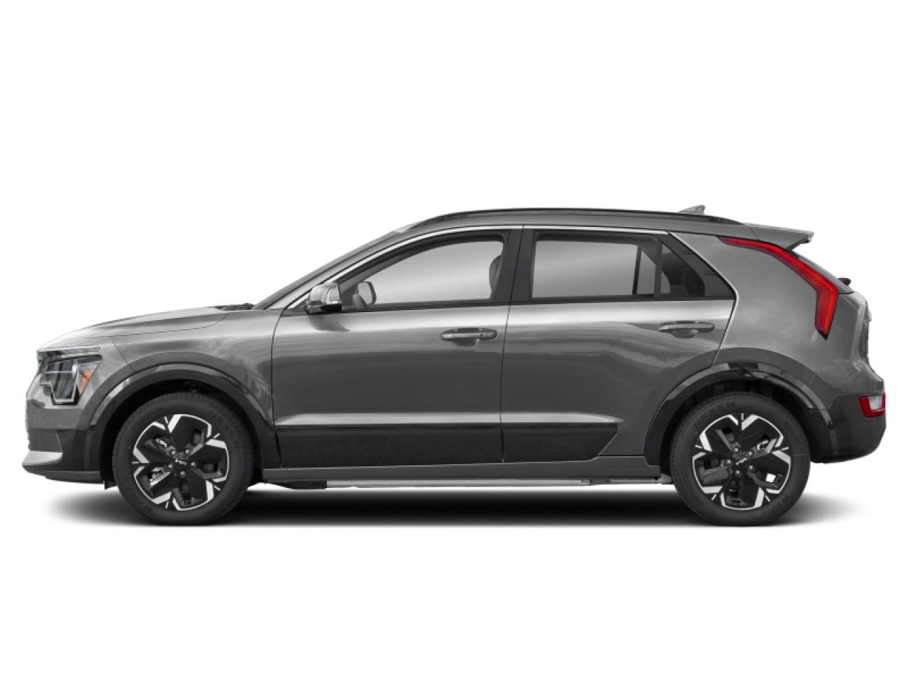 <b>Power Liftgate,  Heated Steering Wheel,  Fast Charging,  Navigation,  Adaptive Cruise Control!</b><br> <br> <br> <br>Make your mundane commute fun again in this Kia Niro EV. <br> <br>This Kia Niro EV is more than just an electric vehicle. This crossover is the future of commuting. Capable of turning every chore into an experience, this Kia Niro EV offers the best of crossover utility and EV efficiency in a beautiful package. With its incredible design, impressive range, and fast charging capability, this Kia Niro EV may be the only vehicle you ever need.<br> <br>This Steel Gray SUV has an Automatic transmission and is powered by a Electric engine. With that economical motor it gets 1.9 L/100 km in the city and uses just 2.3 L/100 km out on the highway according to Transport Canada. <br> <br> Our Niro EVs trim level is Wind+. This Niro EV Premium+ steps things up with a power liftgate, a heated leatherette-wrapped steering wheel, rear parking sensors and cloth/synthetic leather seating upholstery, and rewards you with heated front seats, adaptive cruise control, proximity keyless entry, voice-activated air conditioning, and an immersive 10.25-inch infotainment screen with navigation, Apple CarPlay, Android Auto, and SiriusXM satellite radio. Safety equipment include blind spot detection, lane keeping assist with lane departure warning, forward collision alert, rear collision mitigation, and a rearview camera. This vehicle has been upgraded with the following features: Power Liftgate, Heated Steering Wheel, Fast Charging, Navigation, Adaptive Cruise Control, Heated Seats, Apple CarPlay.<br><br> <br>To apply right now for financing use this link: <a href=https://www.stratfordkia.com/credit-application/ target=_blank>https://www.stratfordkia.com/credit-application/</a><br><br> <br/><br>While every effort is made to ensure accuracy, we are not responsible for any errors and omissions. ***In-stock vehicle may differ from online listing— Please confirm details with dealerPlease see your dealer for current pricing. <br><br>Come partake in a great vehicle shopping experience at Stratford Kia. 863 Erie Street Stratford ON, N5A 6S4<br> Come by and check out our fleet of 20+ used cars and trucks and 90+ new cars and trucks for sale in Stratford.  o~o