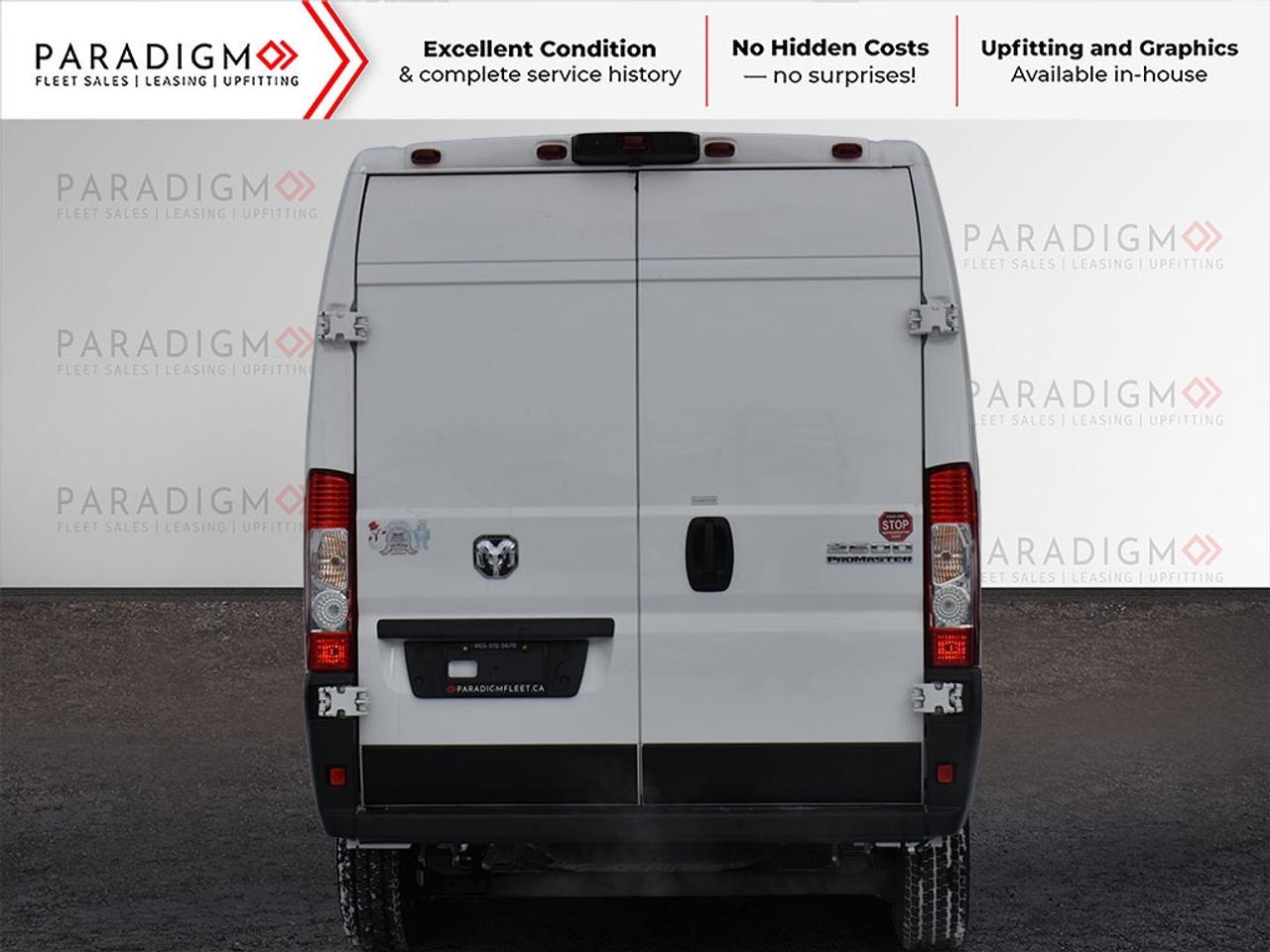 2025 RAM ProMaster 2500 159" High Roof - Refrigerated Reefer SUB ZERO Photo