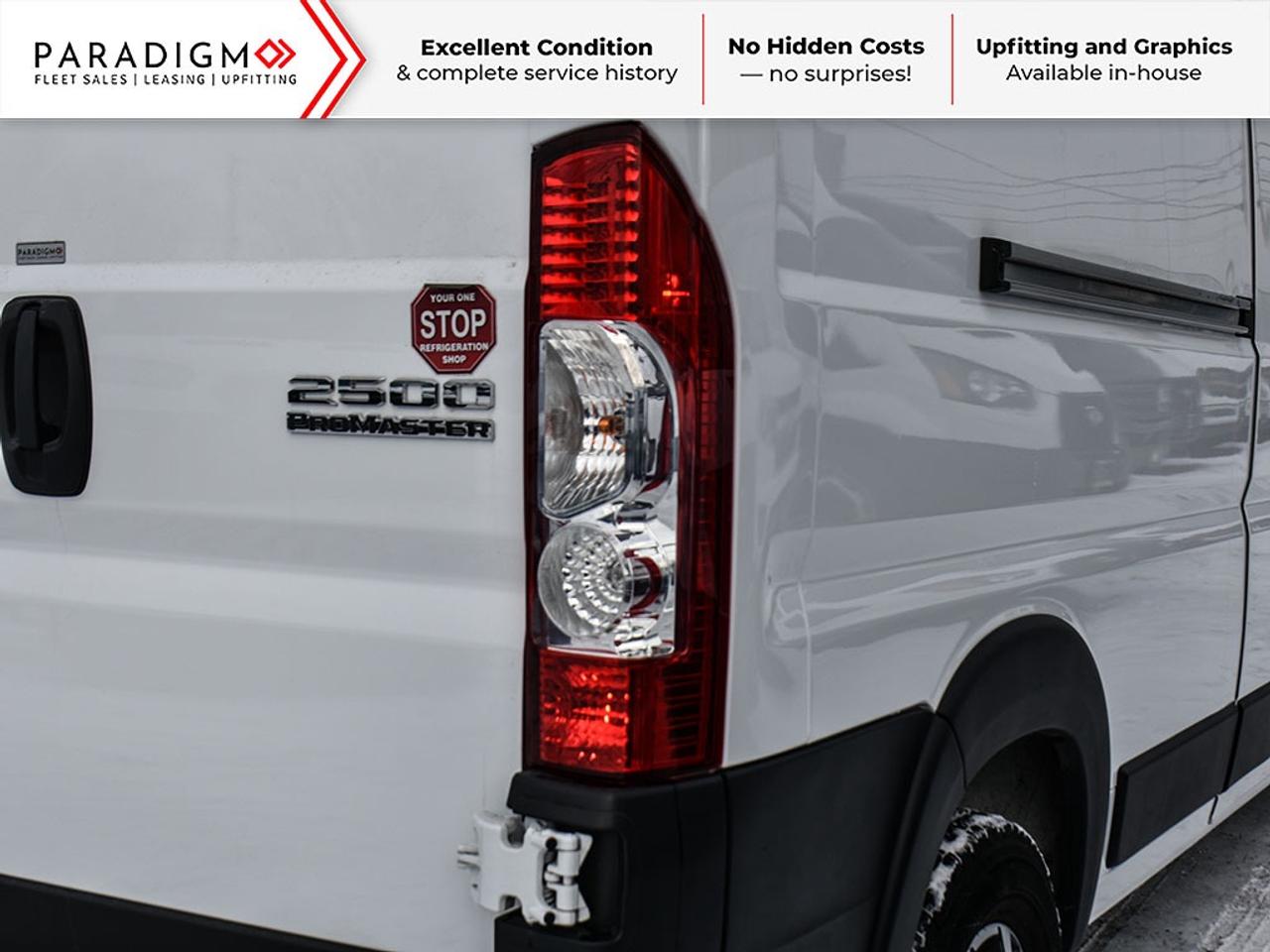 2025 RAM ProMaster 2500 159" High Roof - Refrigerated Reefer SUB ZERO Photo