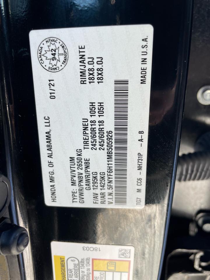 2021 Honda Pilot LX Photo