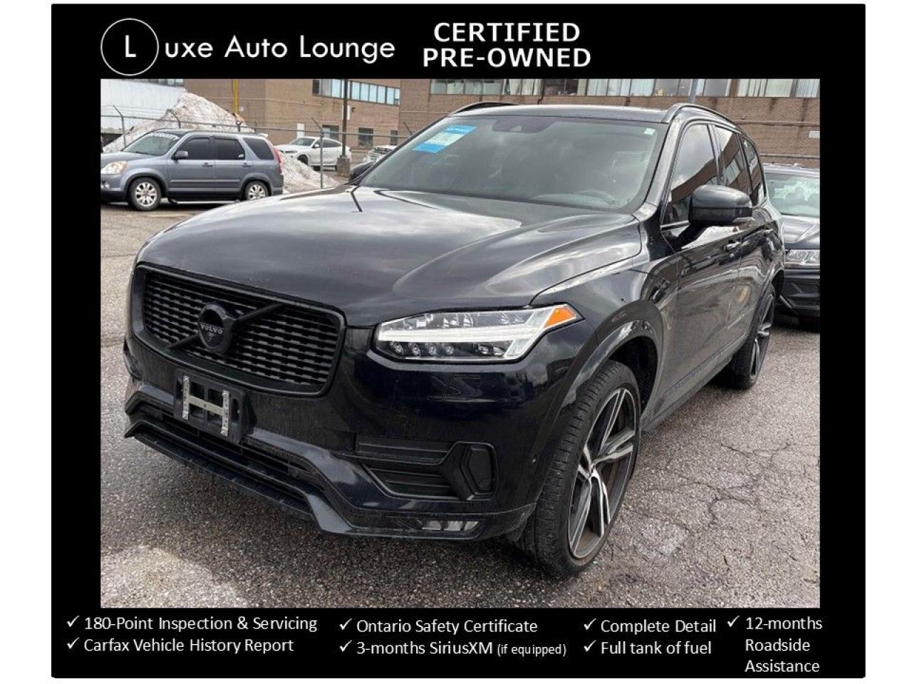 Used 2017 Volvo XC90 T6 R-Design RARE, ULTRA LOW KM!! SUNROOF, LEATHER! for sale in Orleans, ON