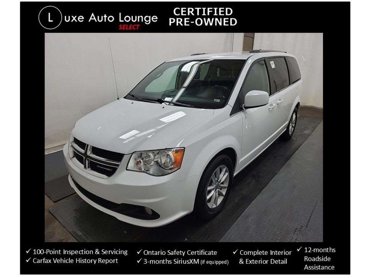 Used 2019 Dodge Grand Caravan SXT Premium Plus - REAR DVD, LEATHER, BACK-UP CAM! for sale in Orleans, ON