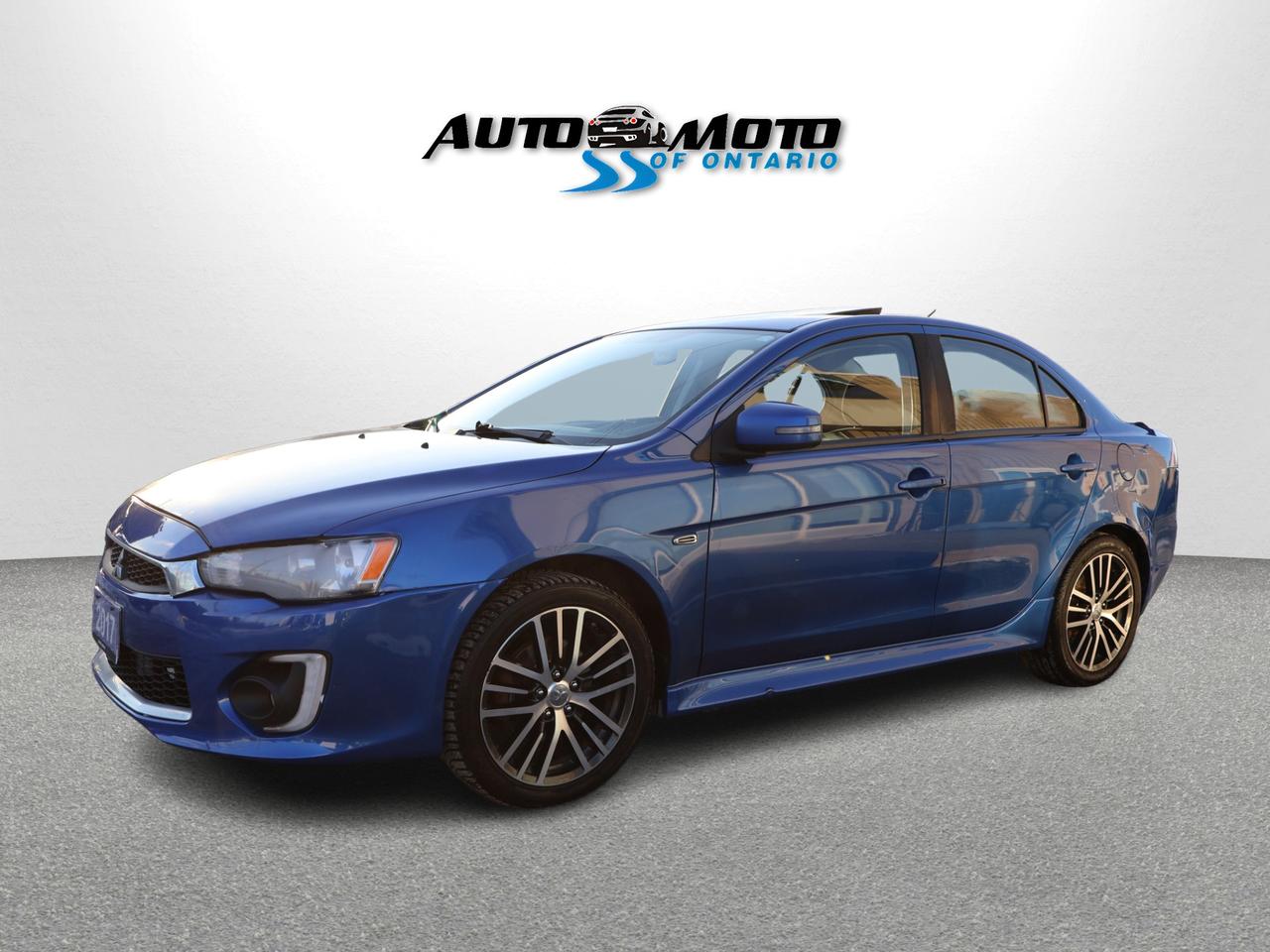 2017 Mitsubishi Lancer 2.4L GTS CERTIFIED *1 OWNER* SUNROOF BLUETOOTH HEATED SEAT PADDLES SHIFTER Photo2