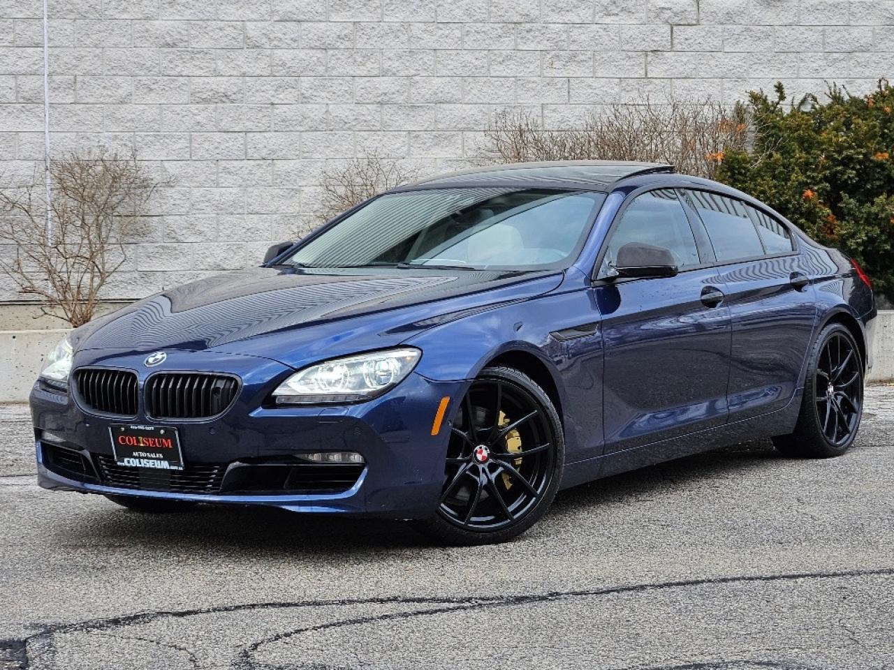 <p>{ CERTIFIED PRE-OWNED } </p><p><br></p><p>**ONLY 70,000KM!! NO ACCIDENTS!! CARFAX VERIFIED!! BMW DEALER SERVICED!!**</p><p><span id=jodit-selection_marker_1768933953109_4758946014808555 style=line-height: 0; display: none; data-jodit-selection_marker=start></span><br></p><p>#BEST DEAL IN TOWN! WHY PAY MORE ANYWHERE ELSE?</p><p><br></p><p>EXPERIENCE LUXURY AND PERFORMANCE WITH THE 2013 BMW 650I X DRIVE GRAN COUPE SPORT!TURN HEADS WITH ITS STUNNING ATHENS BLUE EXTERIOR AND ENJOY THE ULTIMATE DRIVING EXPERIENCE WITH THE SPORT PACKAGE.</p><p><br></p><p>FEATURING A POWERFUL 4.4L TWIN-TURBO V8 ENGINE PRODUCING 445 HORSEPOWER, ALL-WHEEL DRIVE, AND TOP-OF-THE-LINE TECHNOLOGY.PREMIUM LEATHER INTERIOR, NAVIGATION SYSTEM, AND ADVANCED SAFETY FEATURES ENSURE COMFORT AND PEACE OF MIND ON EVERY DRIVE. MULTI SPOKE RED MIST RIMS!</p><p><br></p><p>SPECIFICATIONS INCLUDE 0 TO 60 MPH IN JUST 4.3 SECONDS, 8-SPEED AUTOMATIC TRANSMISSION, 20-INCH M SPORT ALLOY WHEELS, ADAPTIVE LED HEADLIGHTS, AND HARMAN KARDON SURROUND SOUND SYSTEM.DONT MISS OUT ON THIS EXCEPTIONAL VEHICLE. </p><p><br></p><p>FINANCING & EXTENDED WARRANTIES AVAILABLE ON ALL VEHICLES! <br><br>COLISEUM AUTO SALES ON WESTON <br>301 WESTON ROAD <br>TORONTO, ON M6N 3P1 <br>4 1 6 - 7 6 6 - 2 2 7 7<br></p>
