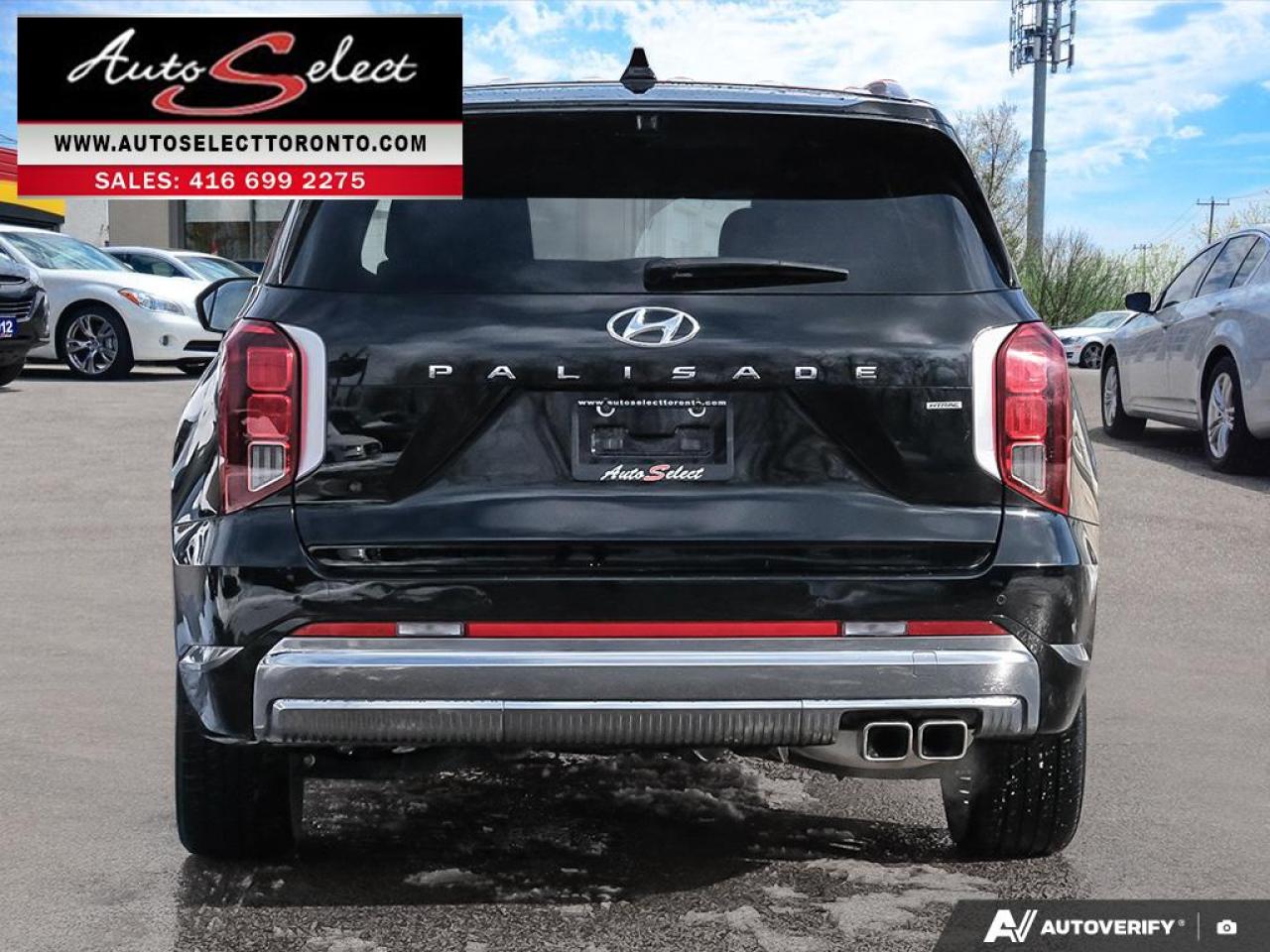 2023 Hyundai PALISADE Ultimate Calligraphy AWD - Technology Pkg - 7 Seater - Clean Carfax Photo4