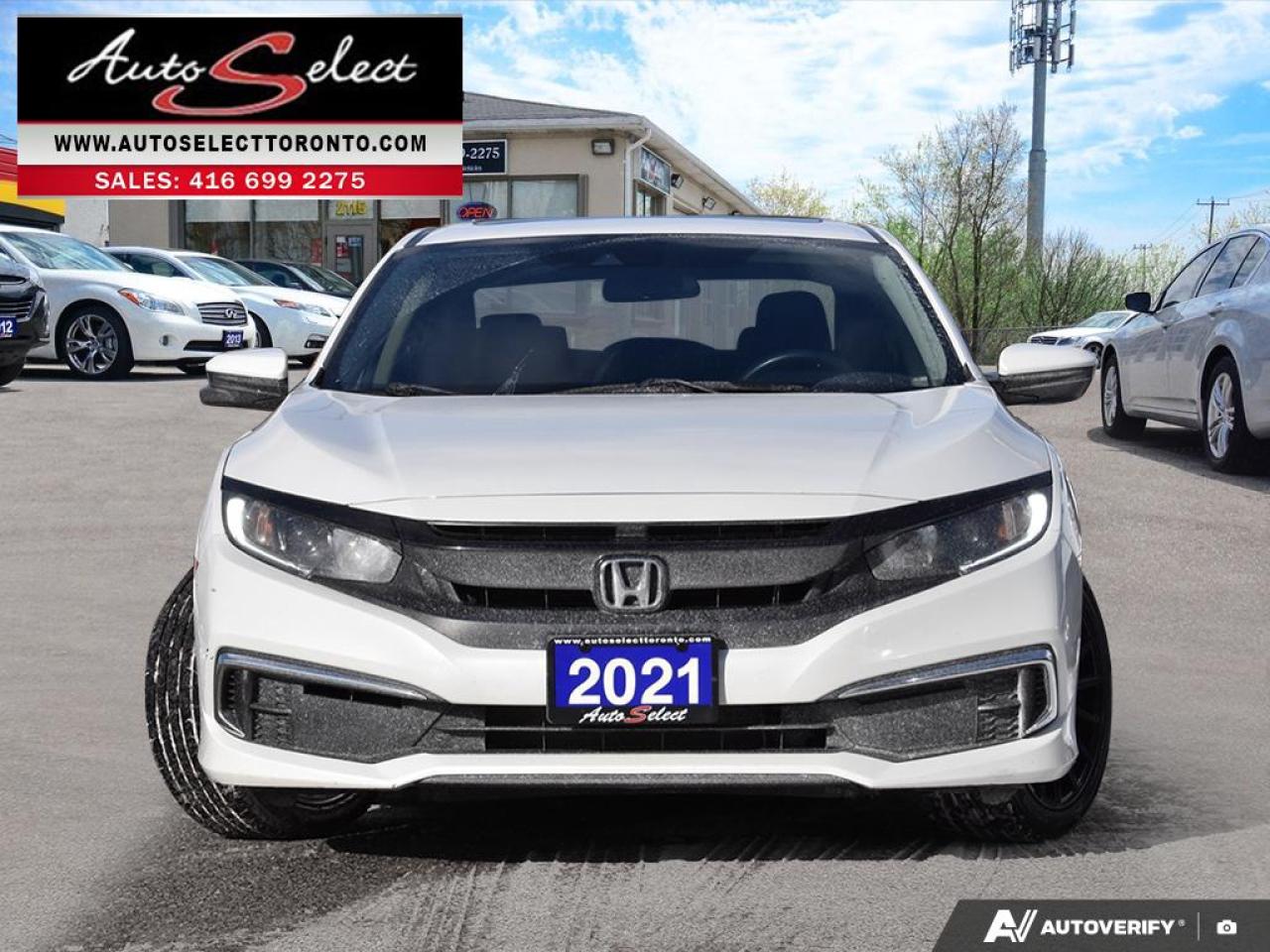 2021 Honda Civic EX Sunroof - Apple Carplay - Clean Carfax Photo