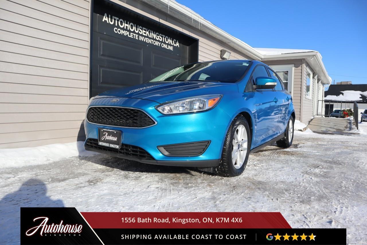<p>This <strong>2015 Ford Focus SE hatchback</strong> is powered by a 2.0 L 4-cylinder engine paired with a smooth automatic transmission and Front-Wheel Drive. Heated front seats, 6-way adjustable drivers seat, 4-way adjustable front passenger seat, and power windows and door locks. The infotainment system includes a touchscreen display with Ford SYNC connectivity, Bluetooth hands-free phone and audio streaming, USB/auxiliary inputs, AM/FM audio, and steering-wheel mounted audio and phone controls, rearview camera, and so much more! This vehicle is a 1 owner vehicle with extremely low KM for its model year!</p><p>**PLEASE CALL OR TEXT TO BOOK YOUR TEST DRIVE! THIS WILL ALLOW US TO HAVE THE VEHICLE READY BEFORE YOU ARRIVE. THANK YOU!**</p>

<p>WE FINANCE!! Click through to AUTOHOUSEKINGSTON.CA for a quick and secure credit application!<p>

<p> <strong> Fees Associate with vehicle Purchase at Autohouse </strong> <p>
<p>  All vehicles sold at Autohouse Kingston are subject to a $699 Administration Fee. In order to comply with Ontario Legislation this fee will get a different title depending on the deal structure. </p>
<p> <strong> On Financed Deals: </strong>  We must call this a Finance Fee. It will be a separate line item on the documentation. This fee has already been included with any payment quote advertised by Autohouse Kingston. </p>
<p> <strong>  On Cash Deals: </strong>We must call this a Cash Purchase Surcharge. It will be added to the selling price of the vehicle on the documentation.  </p>

<p> <strong> OMVIC FEE </strong> </p>
<p> Ontario Motor Vehicle Industry Council <strong>charges each person in Ontario $12.50 when they make a vehicle purchase.</strong> This is added to a compensation fund with OMVIC. Should a motor vehicle dealer act in bad faith or outside of legislative guidelines OMVIC will seek action on the clients behalf. </p>

<p> <strong> Licensing Fee </strong> </p>
<p> Autohouse Kingston will facilitate the registration of your new vehicle with Service Ontario. We simply ask to be reimbursed for the cost of registration. This is a common practice when purchasing a vehicle.  <strong> $32 </strong> to attach your existing license plates to your new vehicle. <strong> $59 </strong> to purchase and register new license plates to your new vehicle. Heavy-duty and Commercial Vehicles have varying costs of registration depending on weight and usage. 


<p><strong> Autohouse Kingston Inclusions Explained </strong> </p>
<p><strong> Safety Inspection </strong> Autohouse Kingston will perform an Ontario Safety Standards Inspection on each vehicle at time of sale. Any repairs required to meet Ontario Safety Standards will be done at the expense of Autohouse Kingston and are included in our advertised price. </p>
<p><strong> Oil Change</strong> Autohouse Kingston will change the engine oil and filter on each vehicle at the time of sale. </p>
<p><strong> Keys </strong> Autohouse Kingston guarantees at least 1 operational key with each vehicle. In the case that a client would like additional keys they will be made available at our industry wholesale pricing. </p>
<p><strong> Vehicle History</strong> CarFax Vehicle History Reports are readily available on our website with every vehicle listing. If for some reason this report does now show, just ask. We are happy to provide clients with everything required for them to make an informed decision. </p>
<p><strong> Fuel  & Detail </strong> Each vehicle will be delivered to its new owner with at least half a tank of fuel and will be fully detailed prior to the client taking delivery. </p>


<p>Autohouse Kingston is a locally-owned family business that has served Kingston and the surrounding area for more than 30 years. We operate with transparency and provide family-like service to all our clients. At Autohouse Kingston we work with more than 20 lenders to offer you the best possible financing options. Please ask how you can add a warranty and vehicle accessories to your monthly payment.</p>

<p>We are located at 1556 Bath Rd, just east of Gardiners Rd, in Kingston. Come in for a test drive and speak to our sales staff, who will look after all your automotive needs with a friendly, low-pressure approach. Get approved and drive away in your new ride today!</p>


<p>Office - 613-634-3262</p>

<p>Kyle Hollett (Sales) - Extension 104 - Cell - 613-985-5953; kyle@autohousekingston.ca</p>


<p>Arham Amirullah (Finance Manager) - Extension 103 - Cell - 613-360-2780; arham@autohousekingston.ca</p>