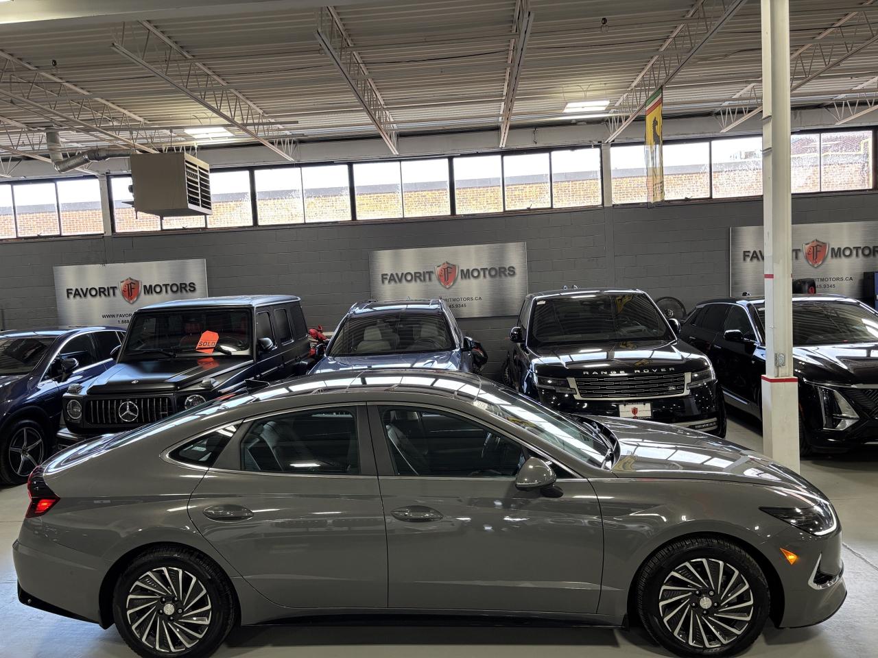 2022 Hyundai Sonata Hybrid Ultimate|SOLARPANELROOF|NAV|BOSE|HUD|LEATHER|360|+ Photo2