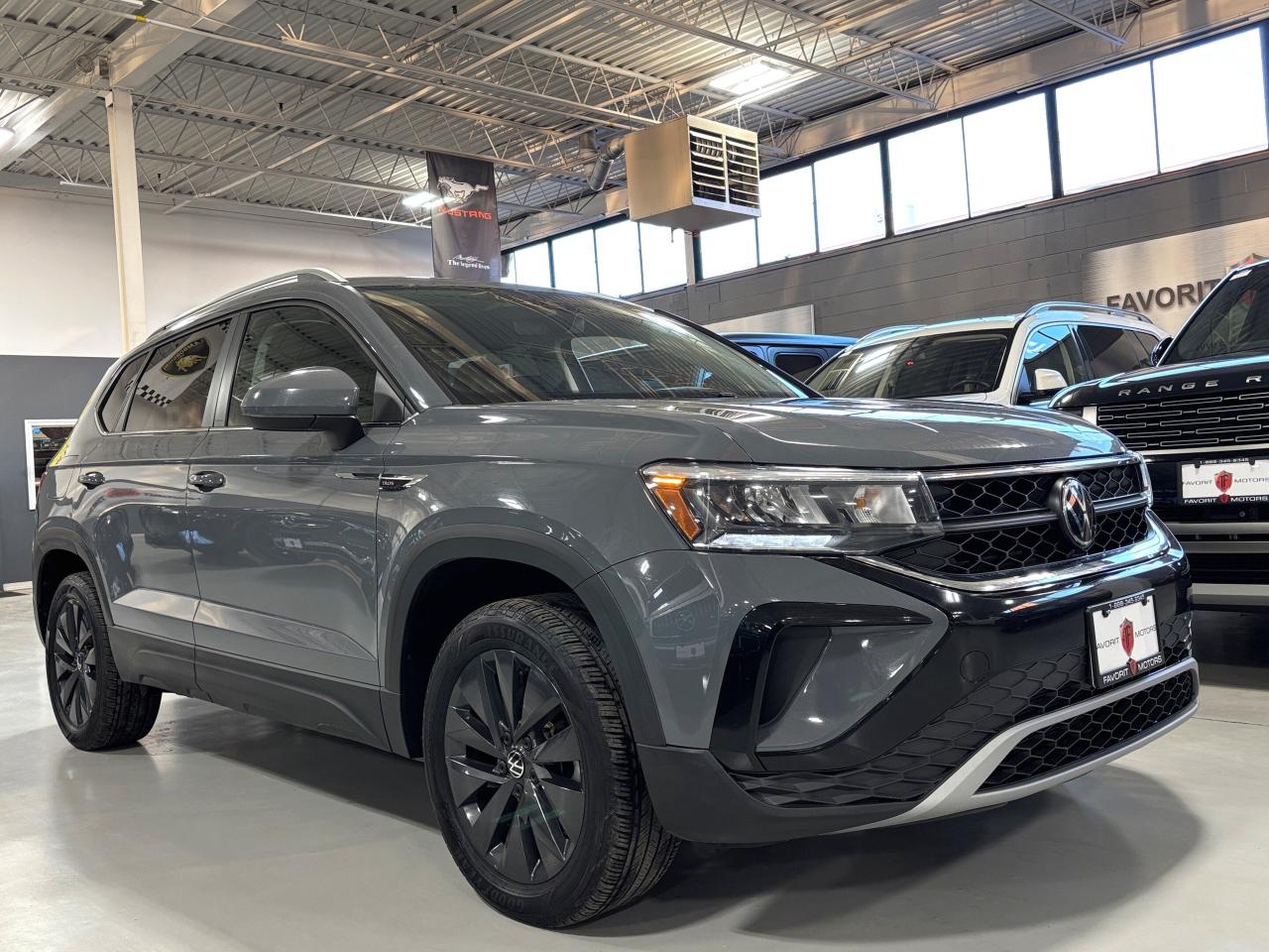 2024 Volkswagen Taos Comfortline|ALLOYS|LEATHER|SUEDE|CARPLAY|HEATSEATS Photo