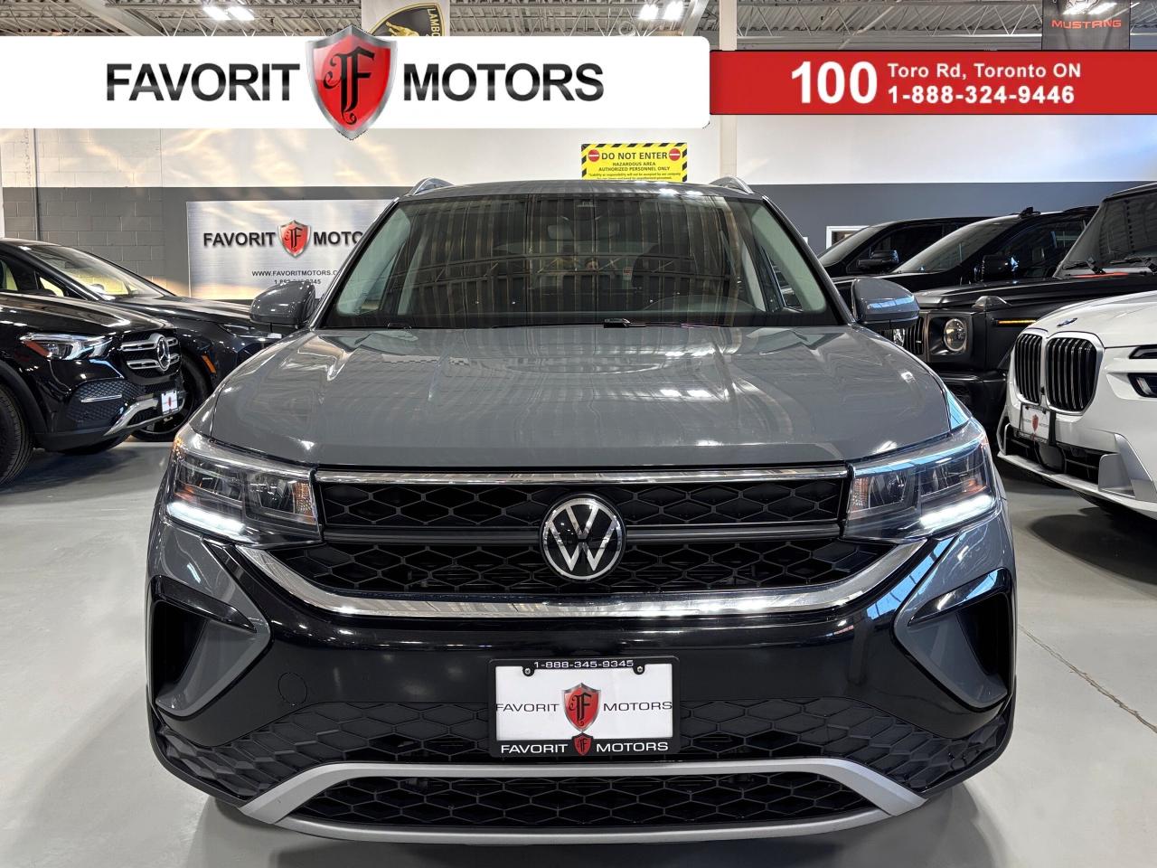Used 2024 Volkswagen Taos Comfortline|ALLOYS|LEATHER|SUEDE|CARPLAY|HEATSEATS for sale in North York, ON