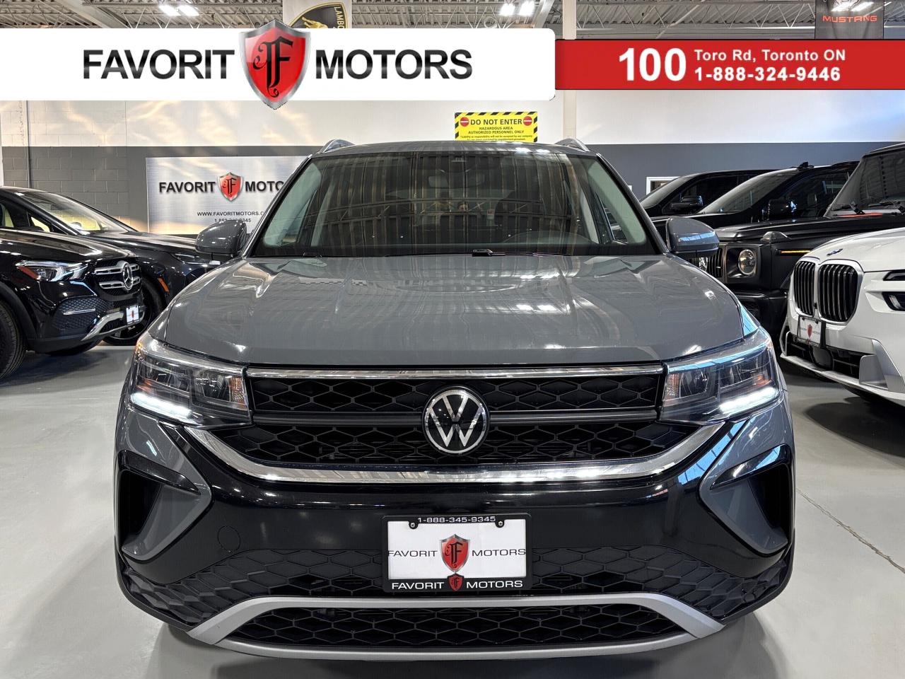 2024 Volkswagen Taos Comfortline|ALLOYS|LEATHER|SUEDE|CARPLAY|HEATSEATS Photo0