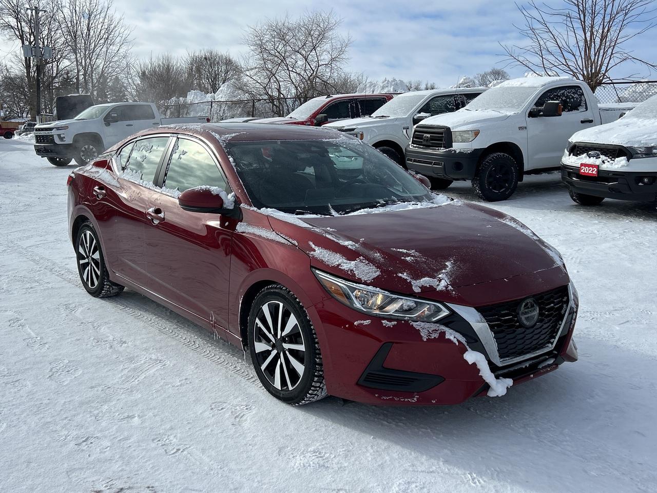 2022 Nissan Sentra SV, SUNROOF, REMOTE START, BLIND SPOT MONITORS! - Photo #2