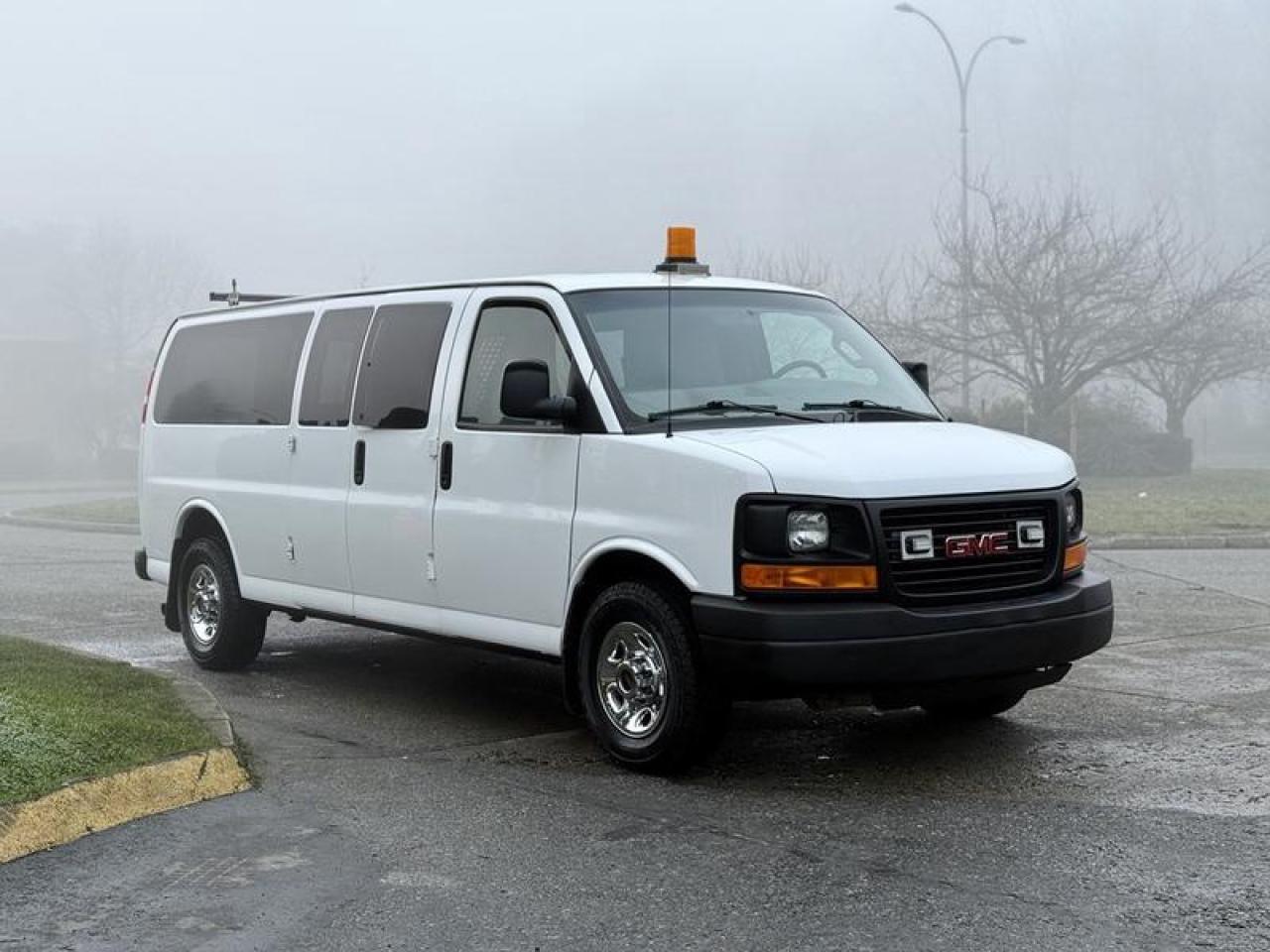 Used 2016 GMC Savana G3500 Extended Cargo Van with Work Station and Traffic Control Equipment for sale in Burnaby, BC