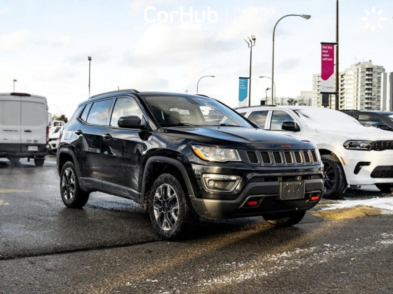 2017 Jeep Compass Trailhawk Panoroof Cold Weather Package Premium Leather Interior Package Navi Photo