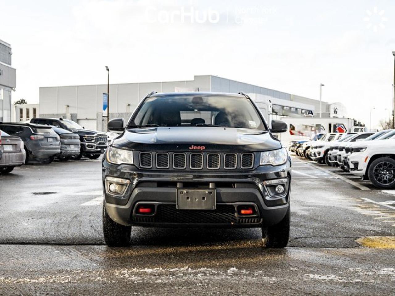 2017 Jeep Compass Trailhawk Panoroof Cold Weather Package Premium Leather Interior Package Navi Photo