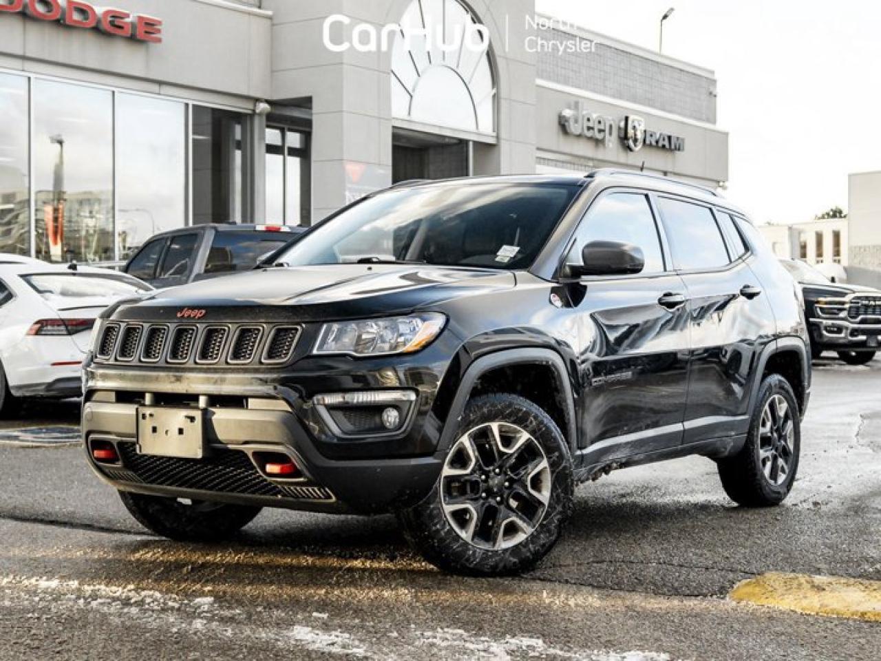 2017 Jeep Compass Trailhawk Panoroof Cold Weather Package Premium Leather Interior Package Navi Photo