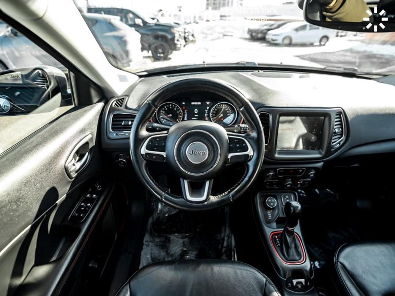 2017 Jeep Compass Trailhawk Panoroof Cold Weather Package Premium Leather Interior Package Navi Photo