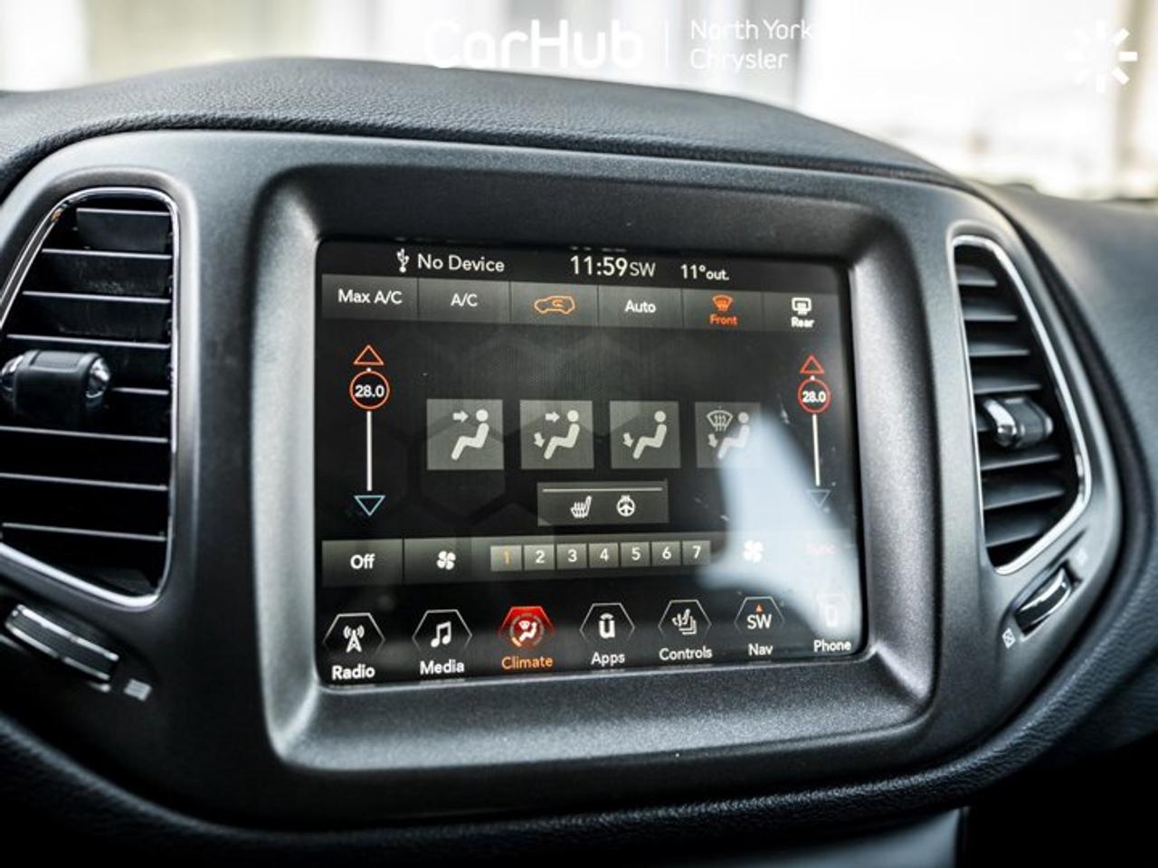 2017 Jeep Compass Trailhawk Panoroof Cold Weather Package Premium Leather Interior Package Navi Photo