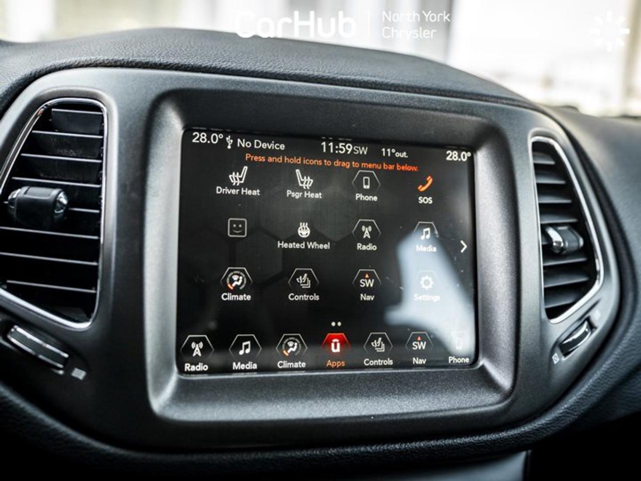 2017 Jeep Compass Trailhawk Panoroof Cold Weather Package Premium Leather Interior Package Navi Photo